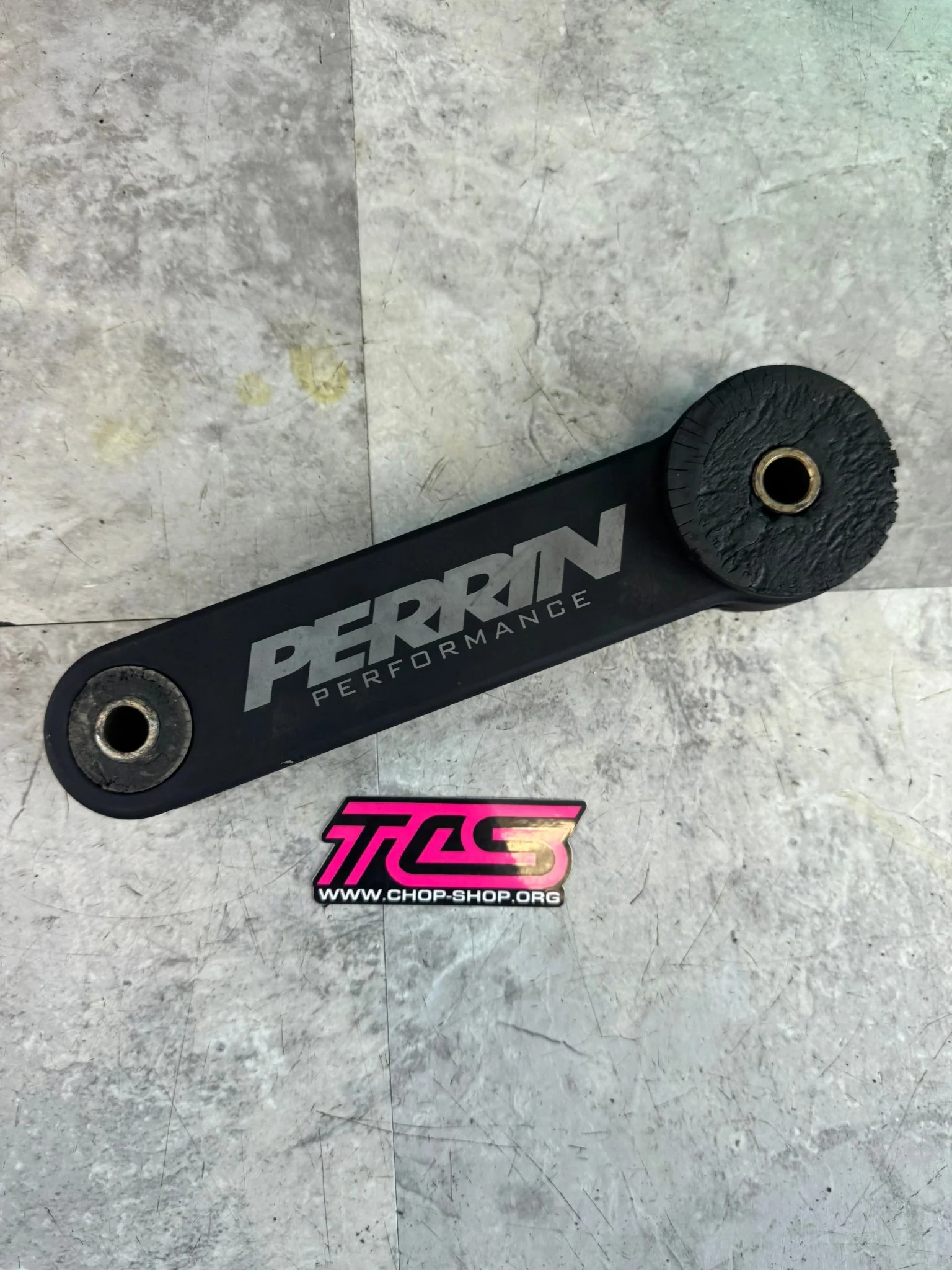 2004-2021 Subaru WRX STi Perrin Pitch Stop Mount Black N3 - Image 4