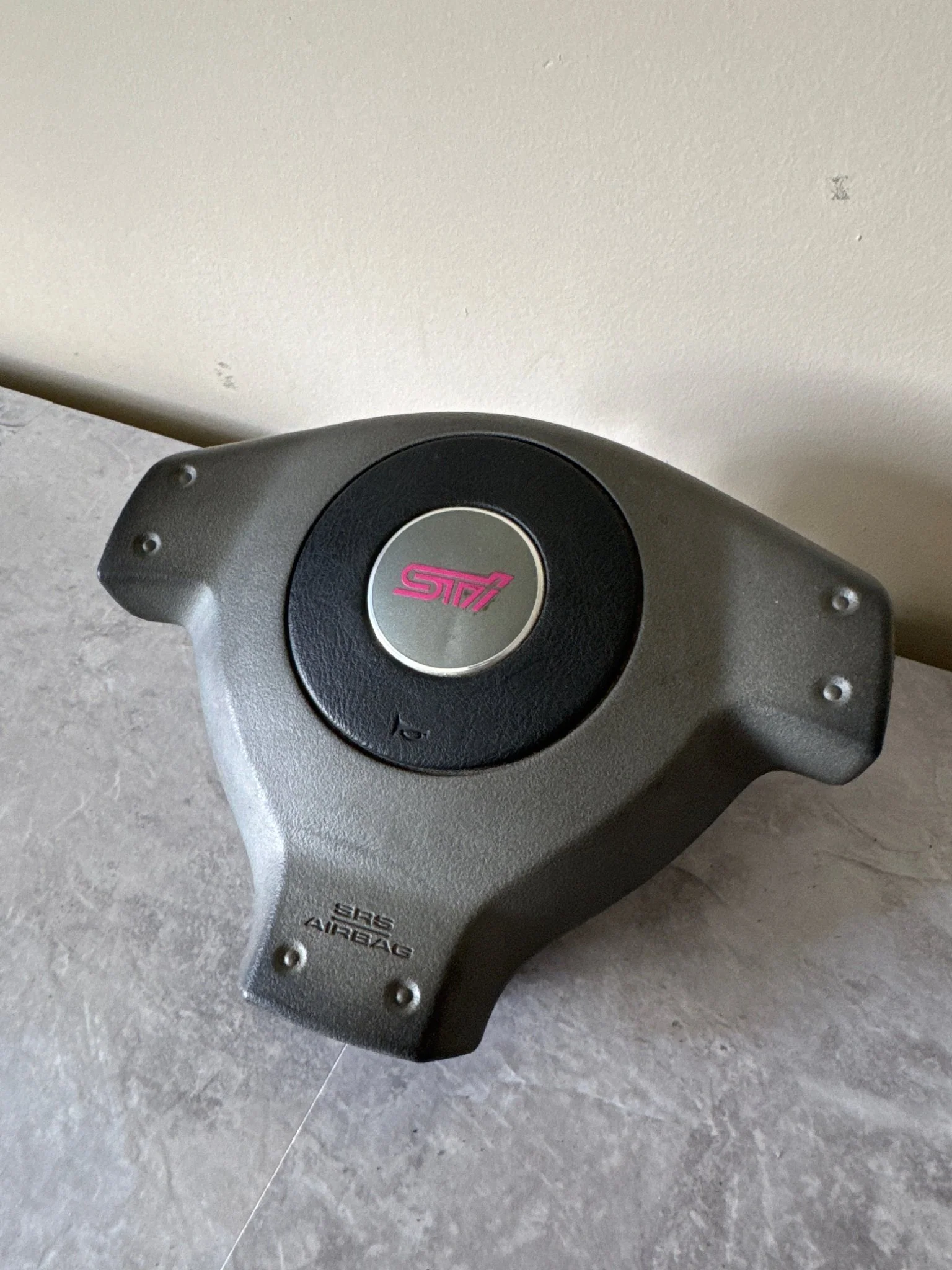 2004 Subaru Impreza WRX STi Driver Steering Wheel Air Bag SRS Front 04 H3