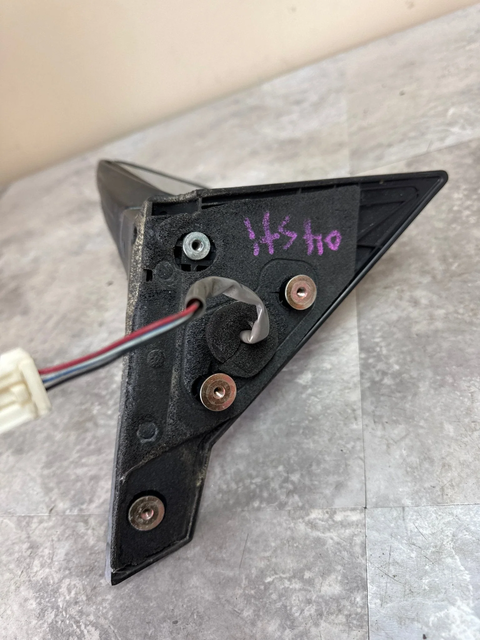 2004 Subaru Impreza WRX STi OEM LH LEFT Driver SIDE VIEW Mirror M2 - Image 4