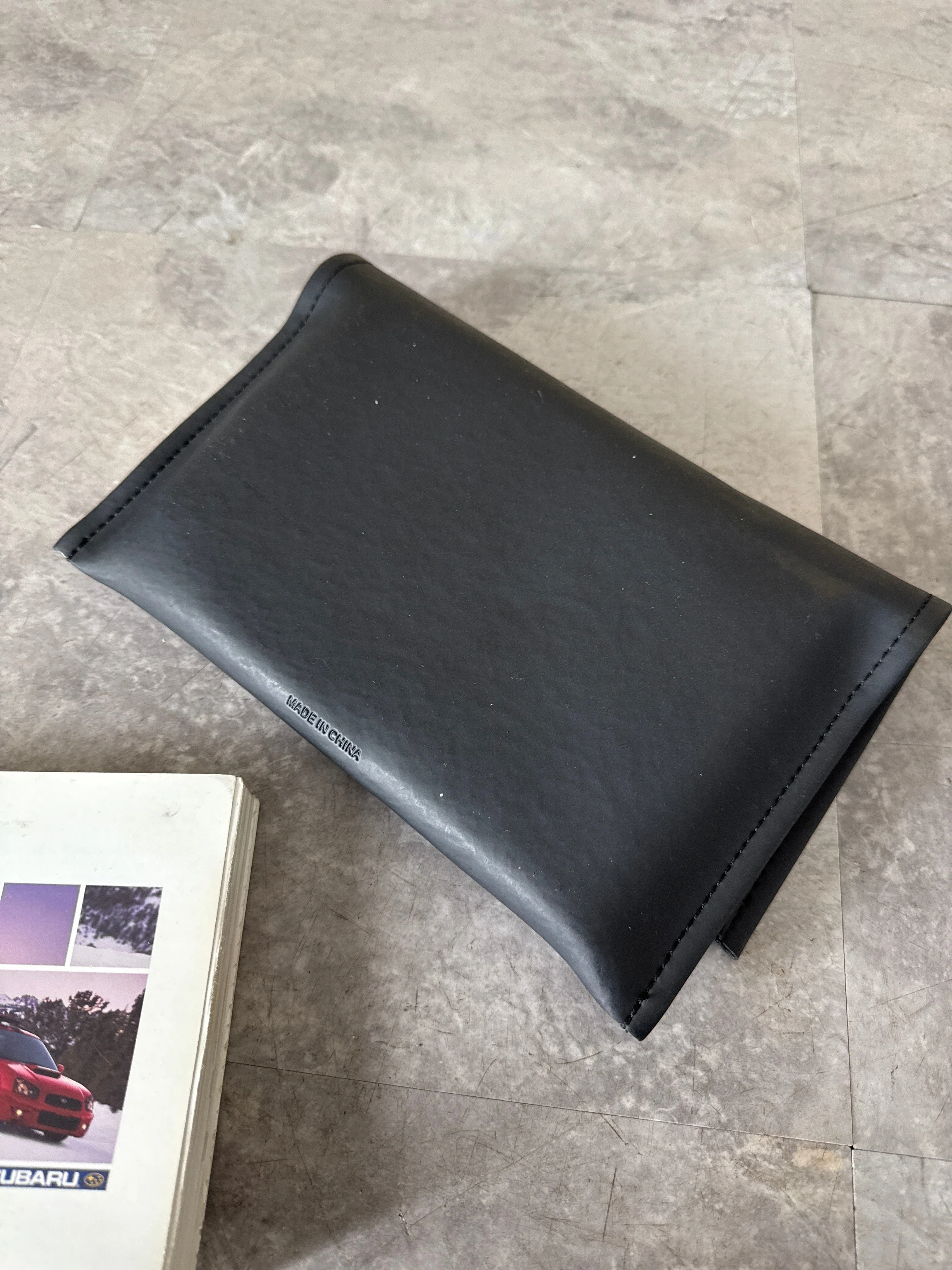 2005 Subaru WRX STI Leather Booklet Owners Manual G2 - Image 4