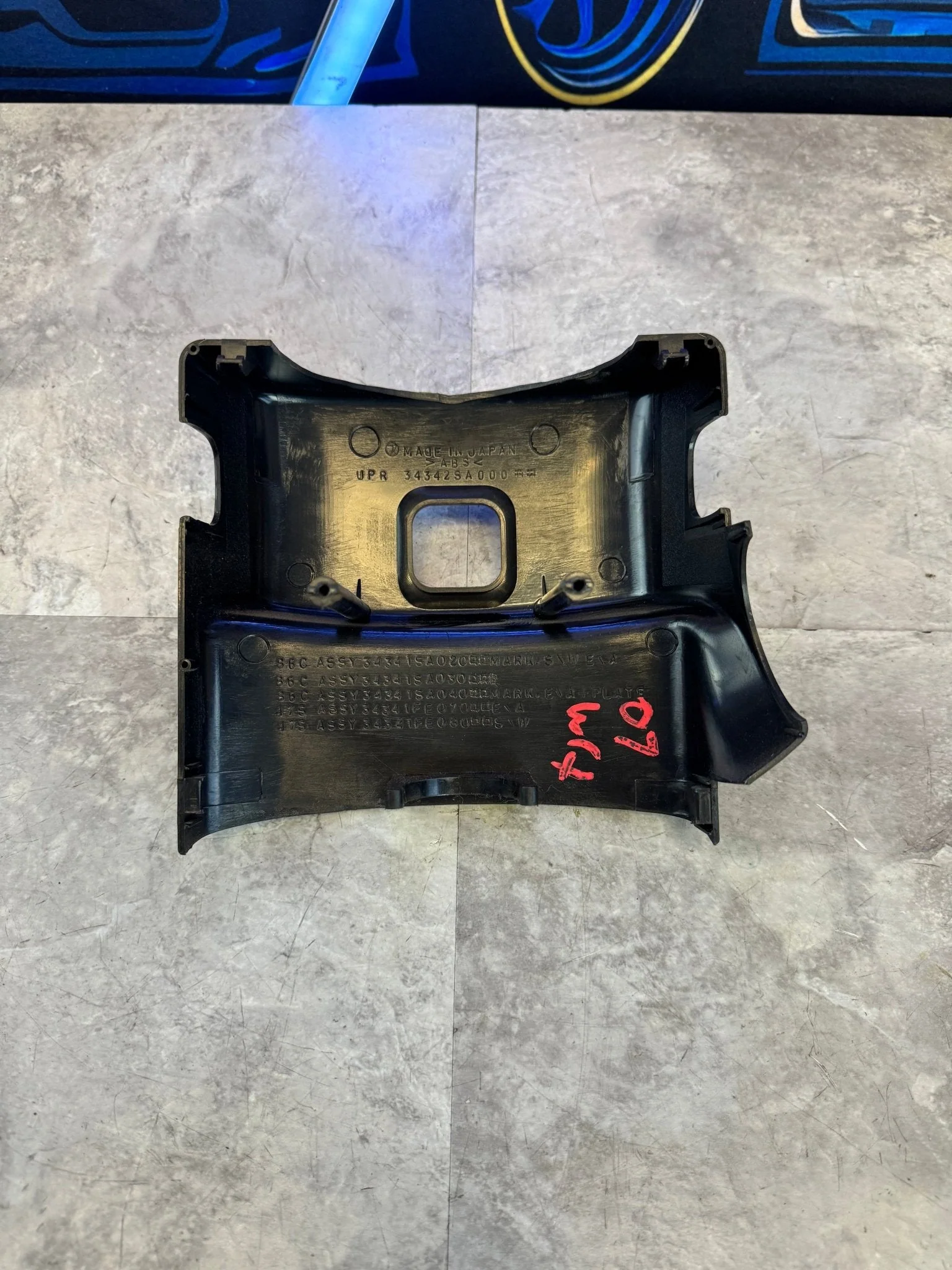 2005-2007 Subaru Impreza WRX Steering OEM Column Shroud Trim Upper And Lower B4 - Image 4