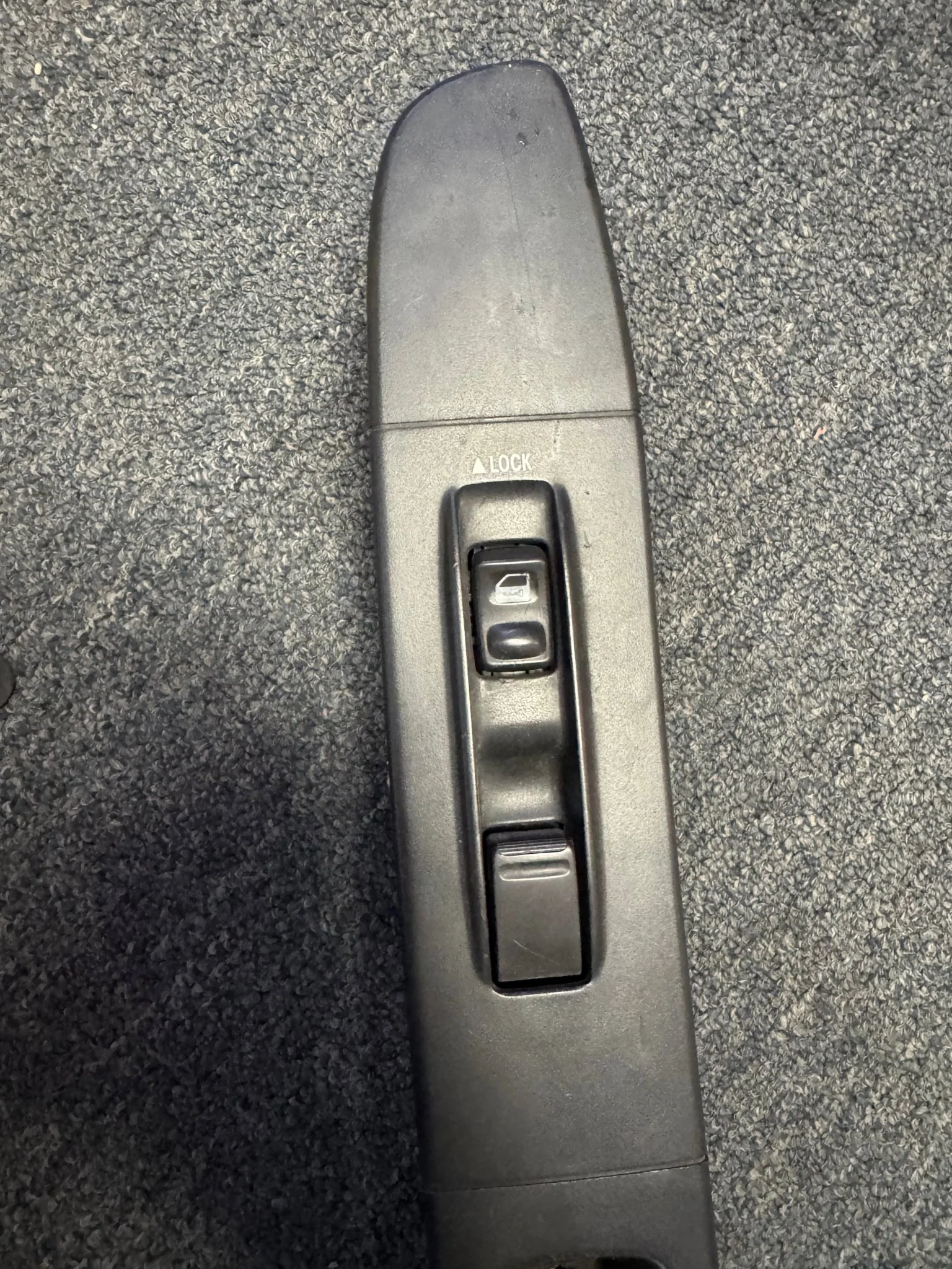 2005-2007 Subaru Impreza WRX STi Front OEM RH Passenger Side Window Lock Switch Trim E2 - Image 2
