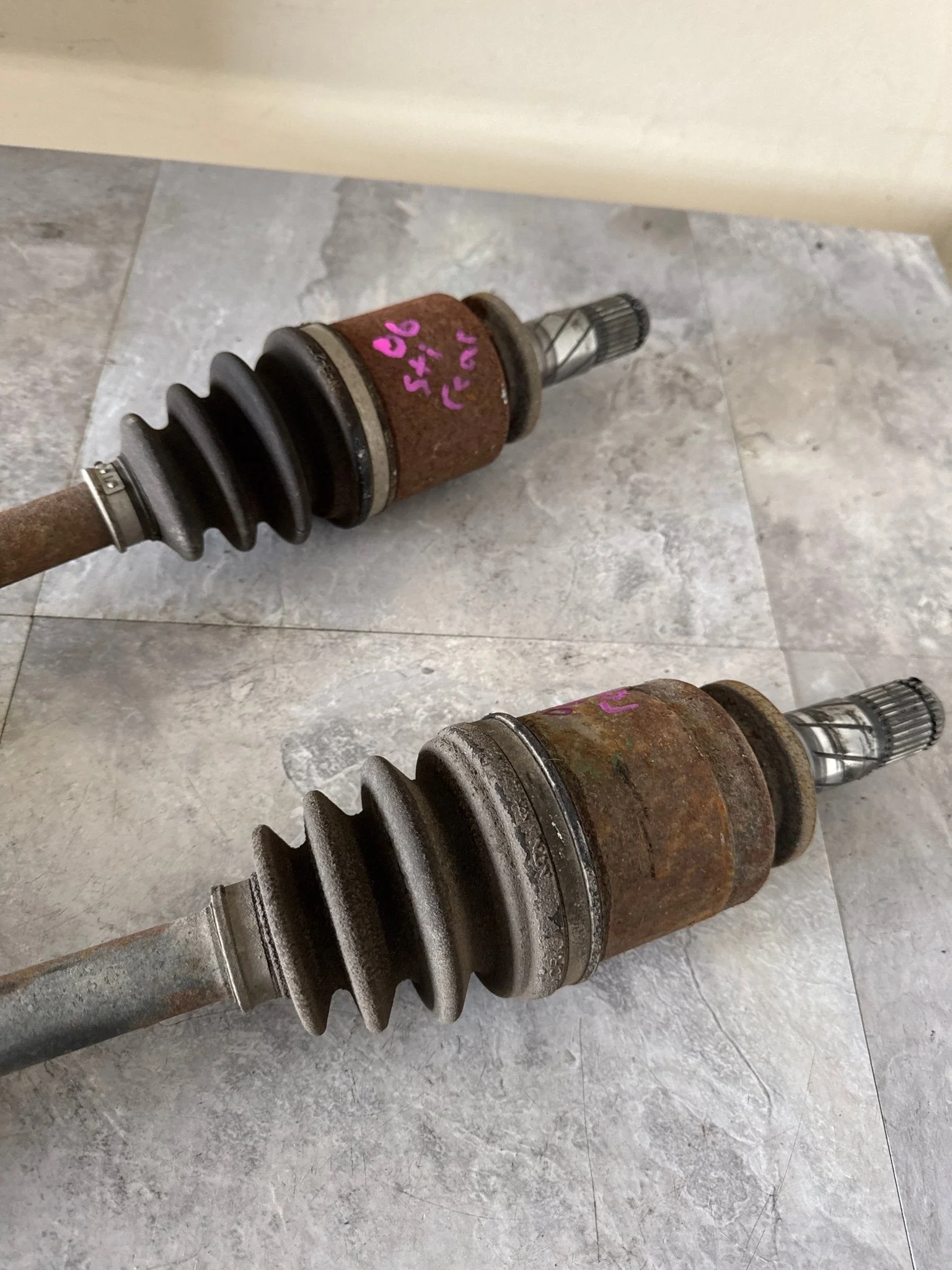 2005-2007 Subaru Impreza WRX STi OEM Rear Axle Single (06 STi) K4 - Image 3