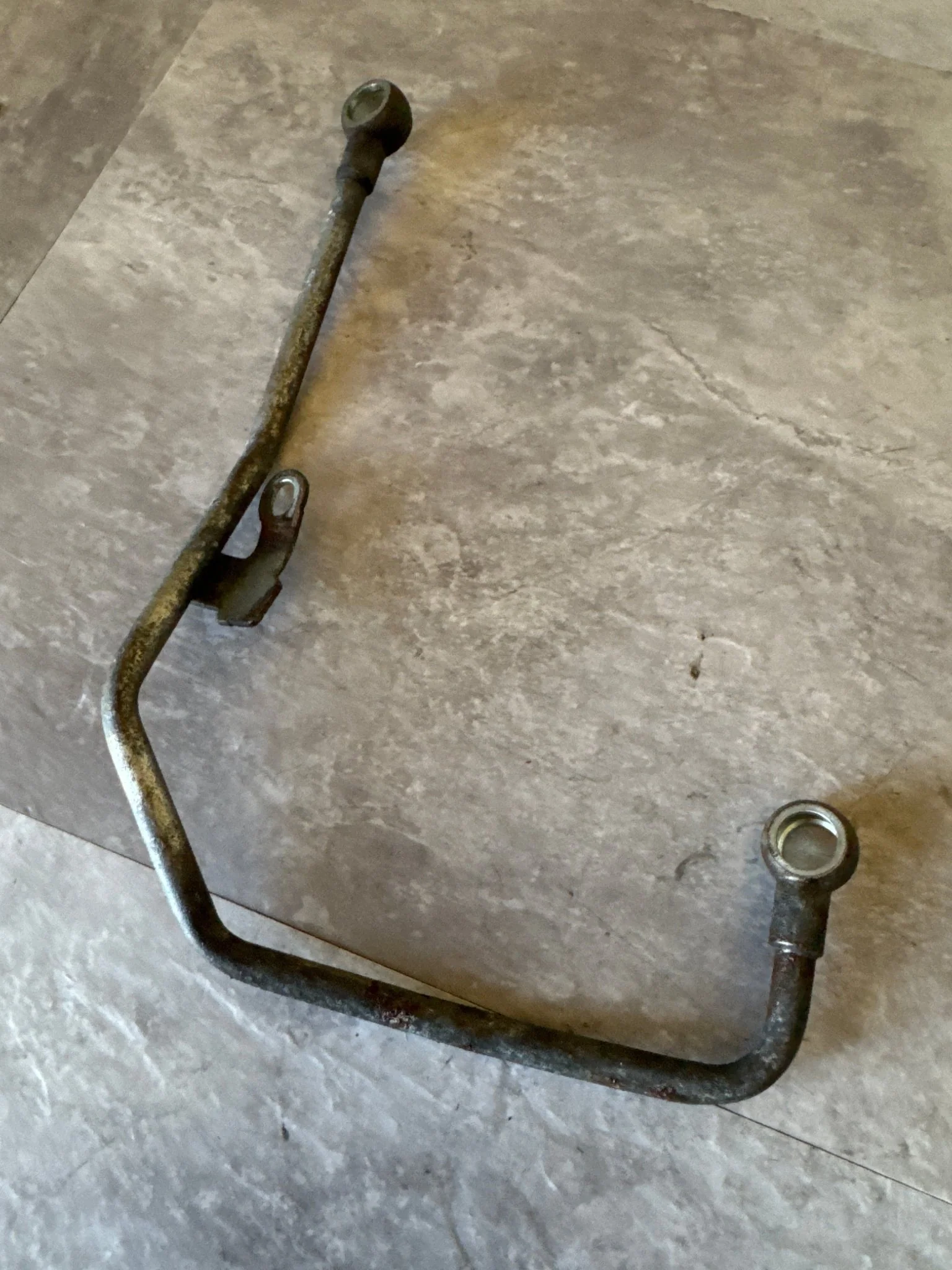 2006-2007 Subaru Impreza WRX Oil OEM Line Feed AVCS 06 07 (2) K2-n - Image 2