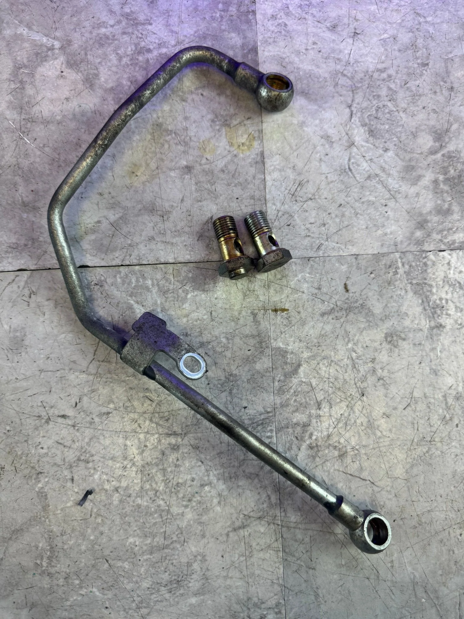 2006-2007 Subaru Impreza WRX Oil OEM Line Feed AVCS 06 07 (4) K2