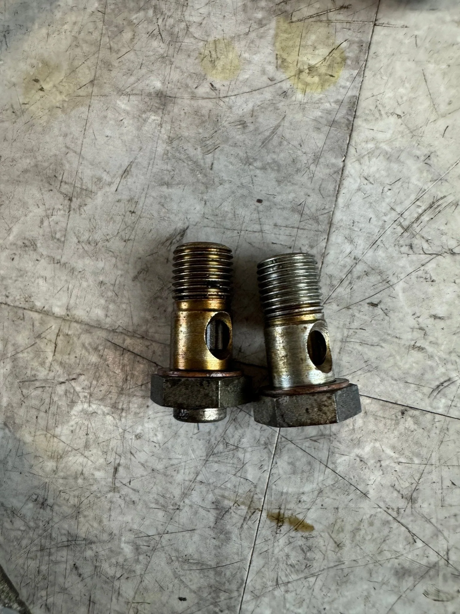 2006-2007 Subaru Impreza WRX Oil OEM Line Feed AVCS 06 07 (4) K2 - Image 5