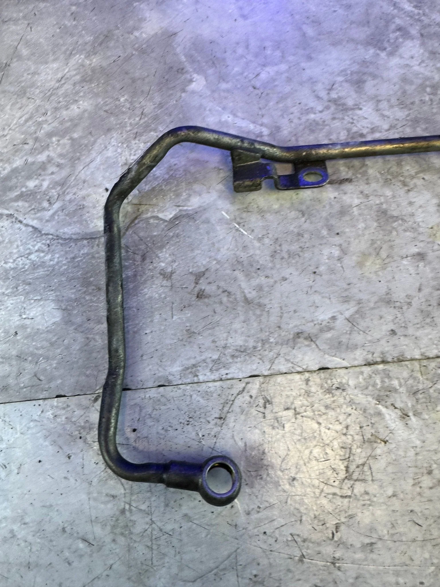 2006-2007 Subaru Impreza WRX Oil OEM Passenger Line Feed AVCS K2 - Image 2