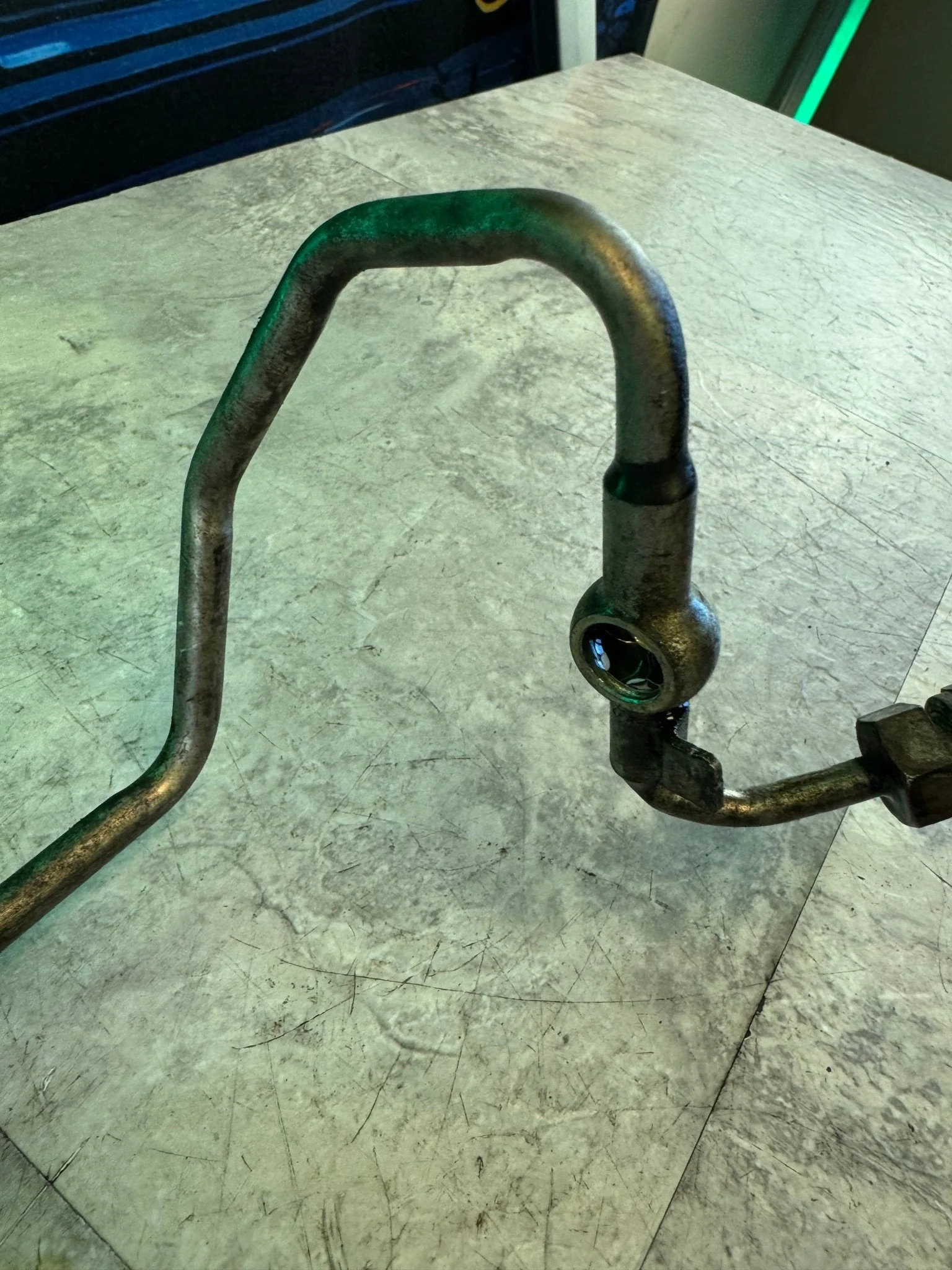 2006-2007 Subaru Impreza WRX Oil OEM Passenger Line Feed AVCS K2 - Image 3