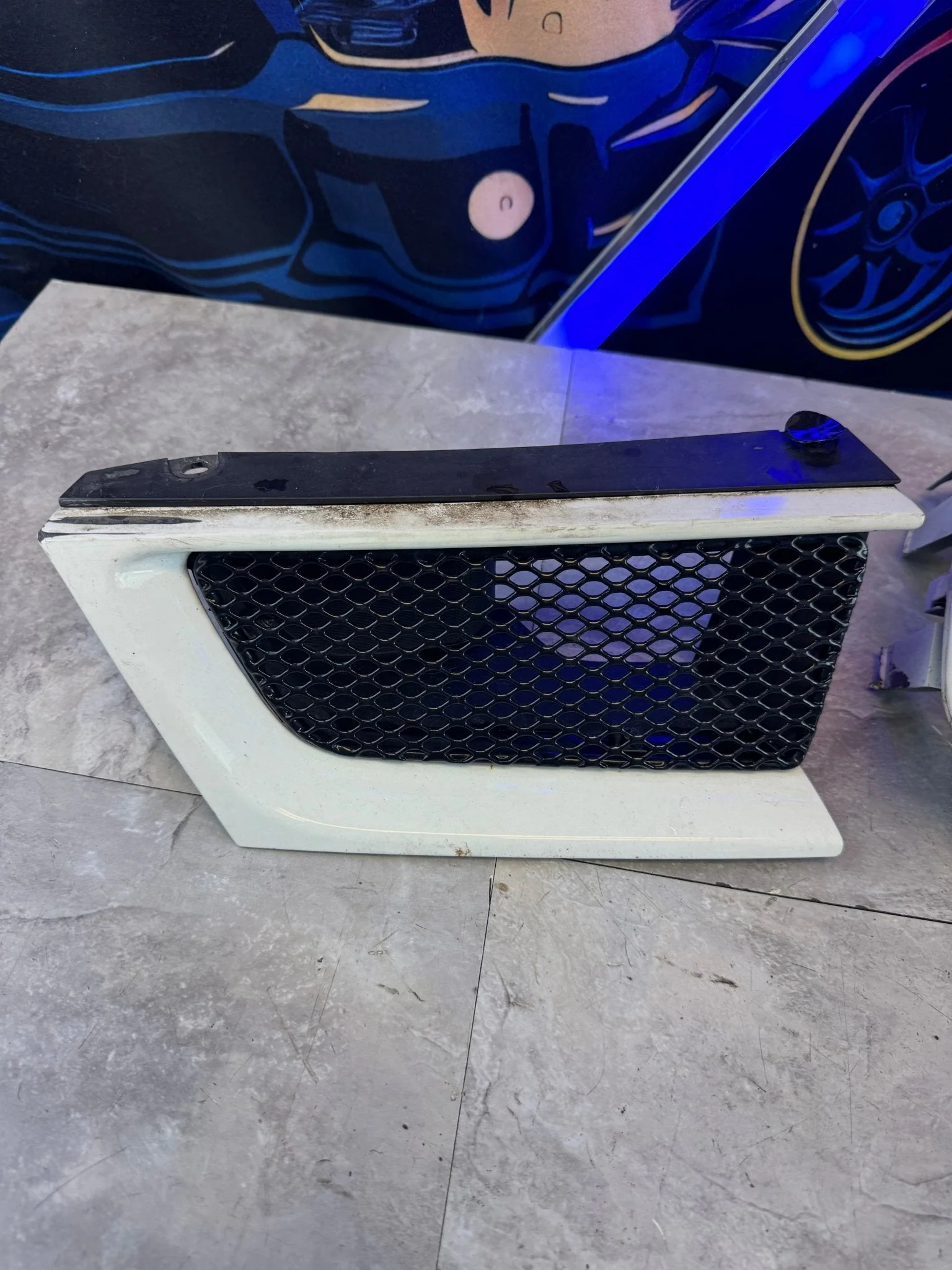 2006-2007 Subaru Impreza WRX STi 3 Piece Grille Assembly K1 - Image 2