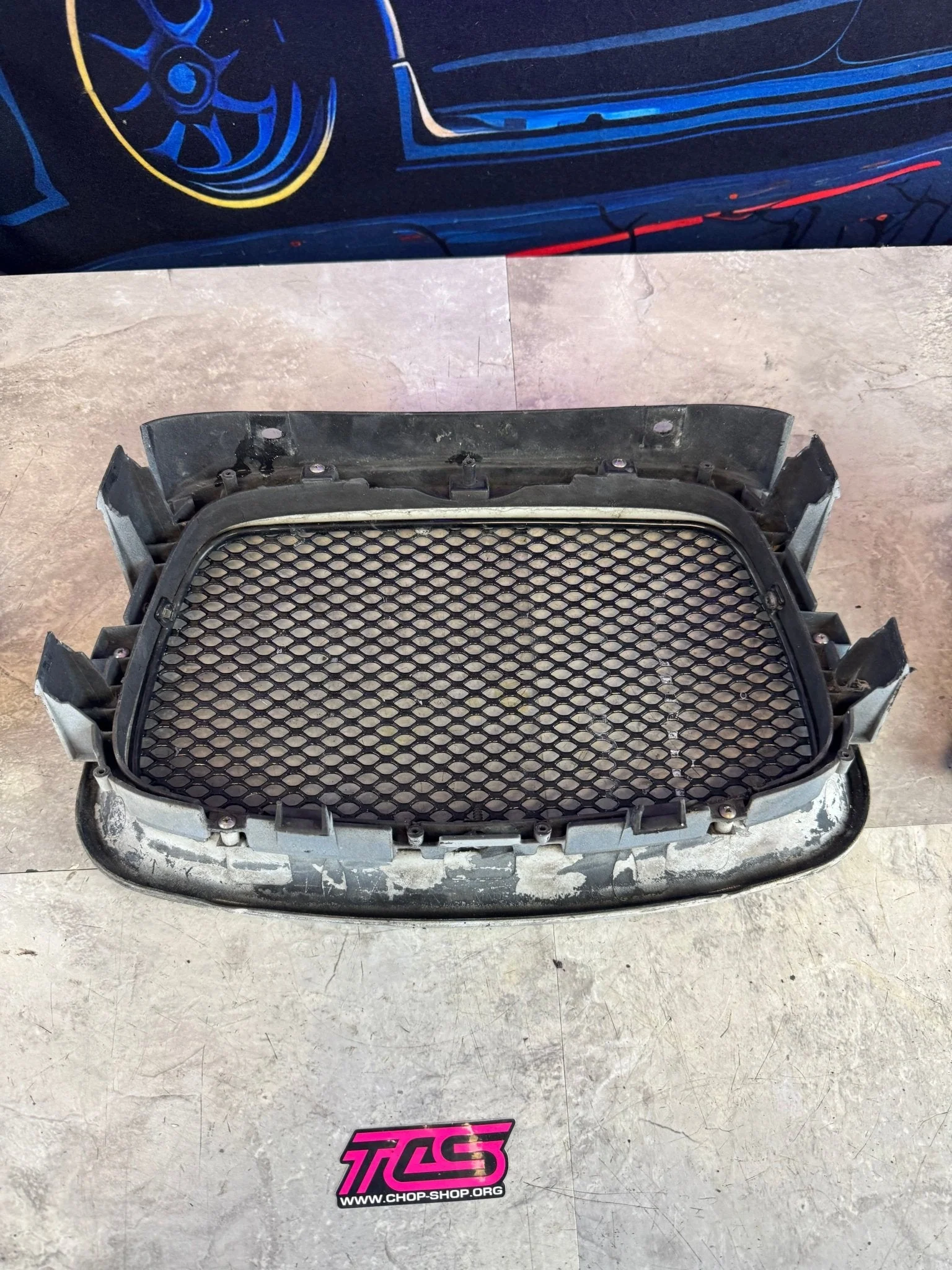 2006-2007 Subaru Impreza WRX STi 3 Piece Grille Assembly K1 - Image 8