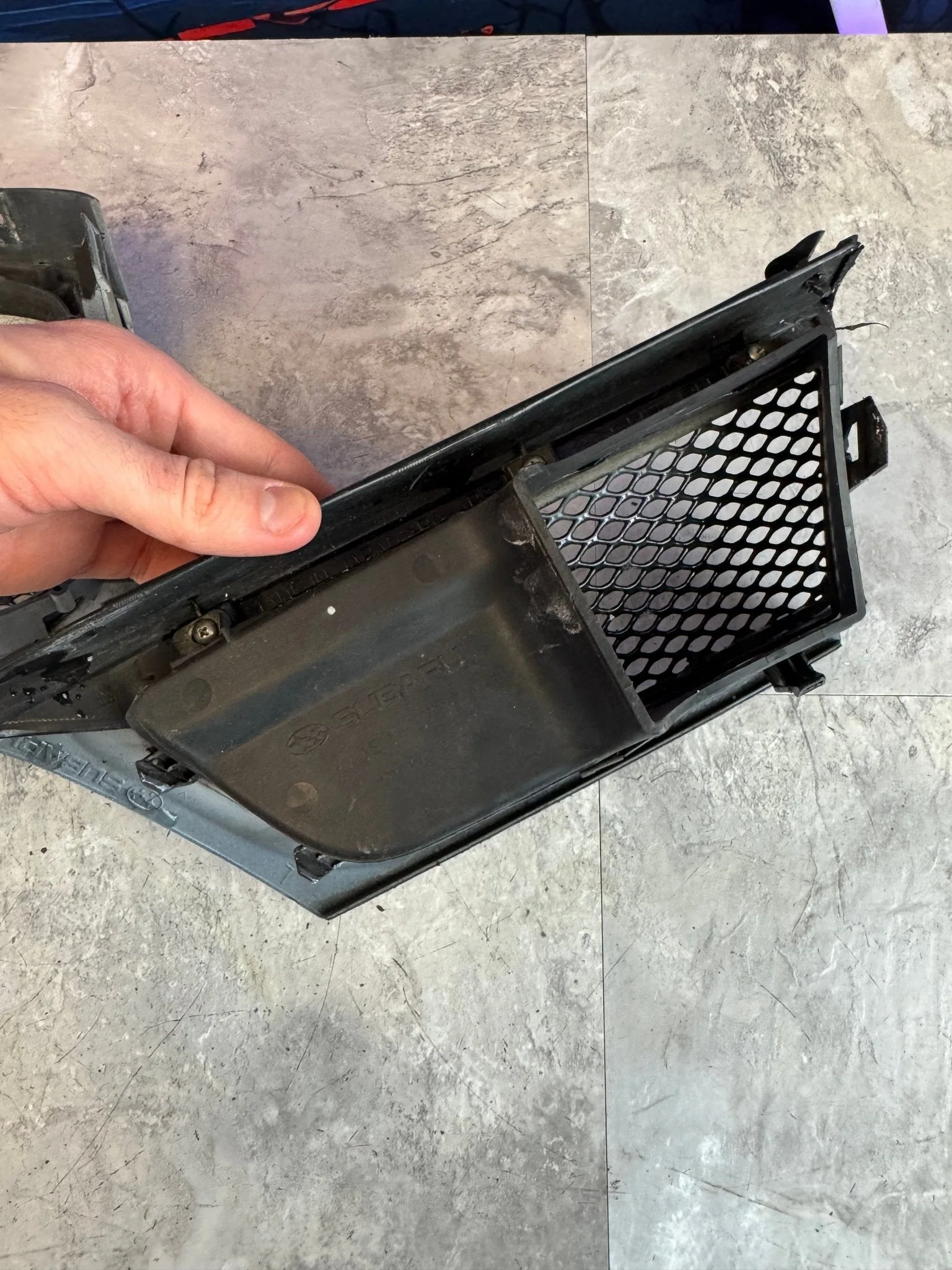 2006-2007 Subaru Impreza WRX STi 3 Piece Grille Assembly K1 - Image 9
