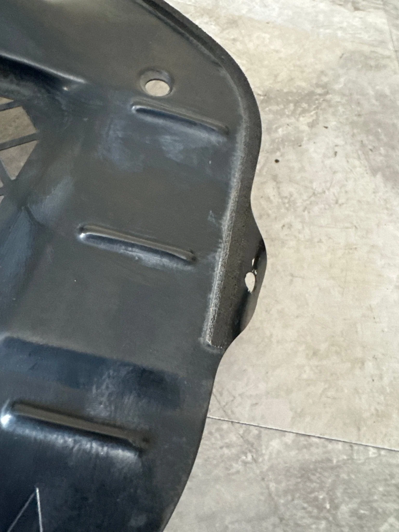 2006-2007 Subaru Impreza WRX STi OEM Intercooler Spray Hood Scoop Splitter Assembly (07 STi) E5 - Image 8