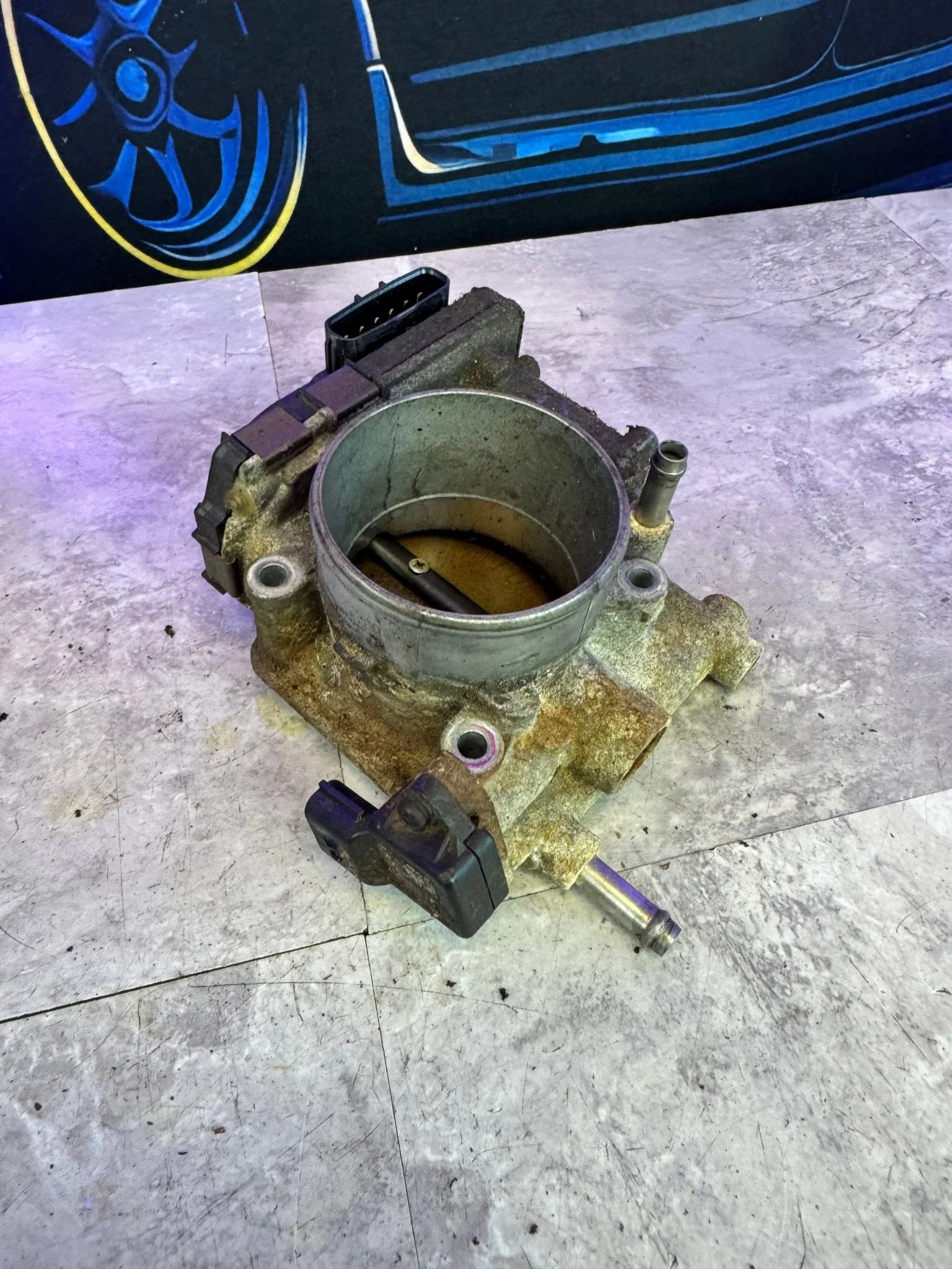 2006-2008 Subaru Impreza Forester Wrx/sti XT Throttle Body Assy Y4 - Image 3