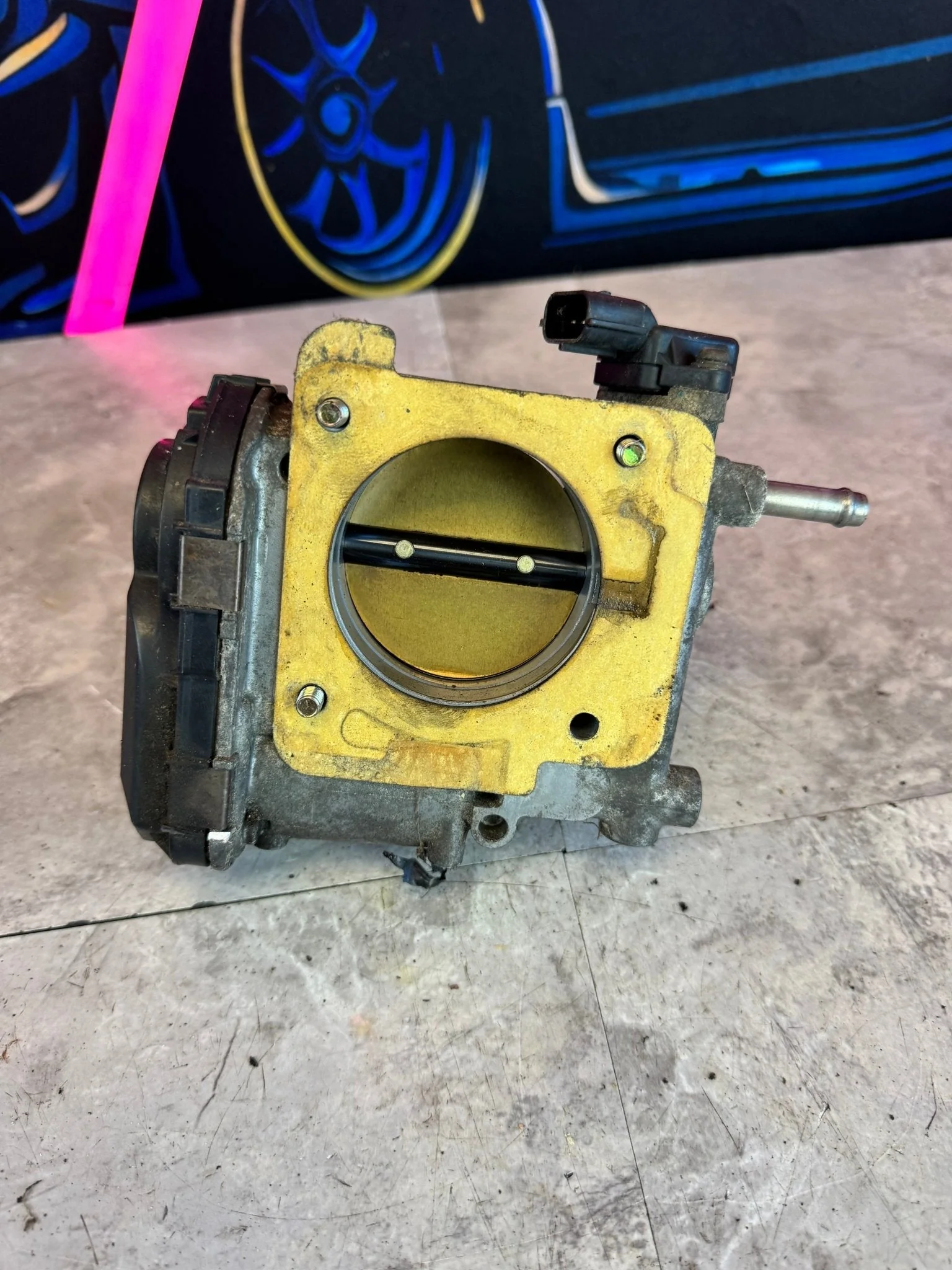 2006-2008 Subaru Impreza Forester Wrx/sti XT Throttle Body Assy Y4 - Image 3