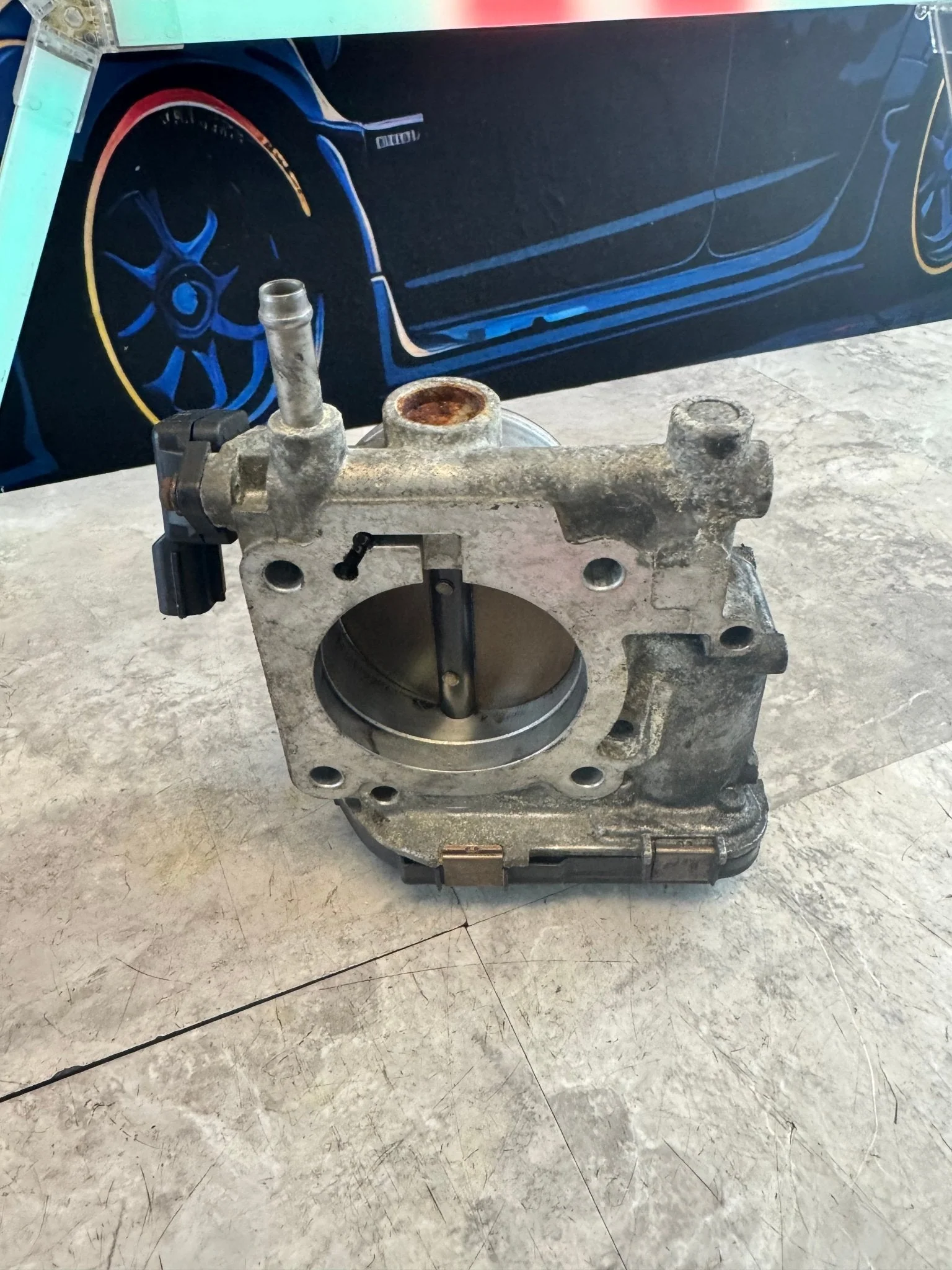 2006-2008 Subaru Impreza Forester Wrx/sti XT Throttle Body Assy Y4 - Image 3