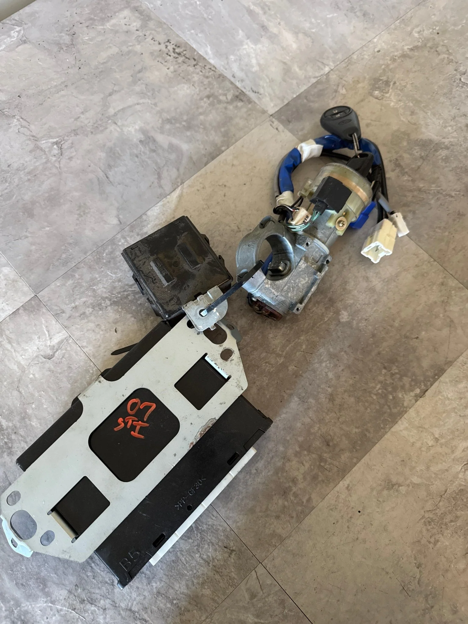 2007 2005 2005 Subaru WRX STi Ej257 OEM 2.5L Engine ECU Immobilizer KEY Setup G3 - Image 5