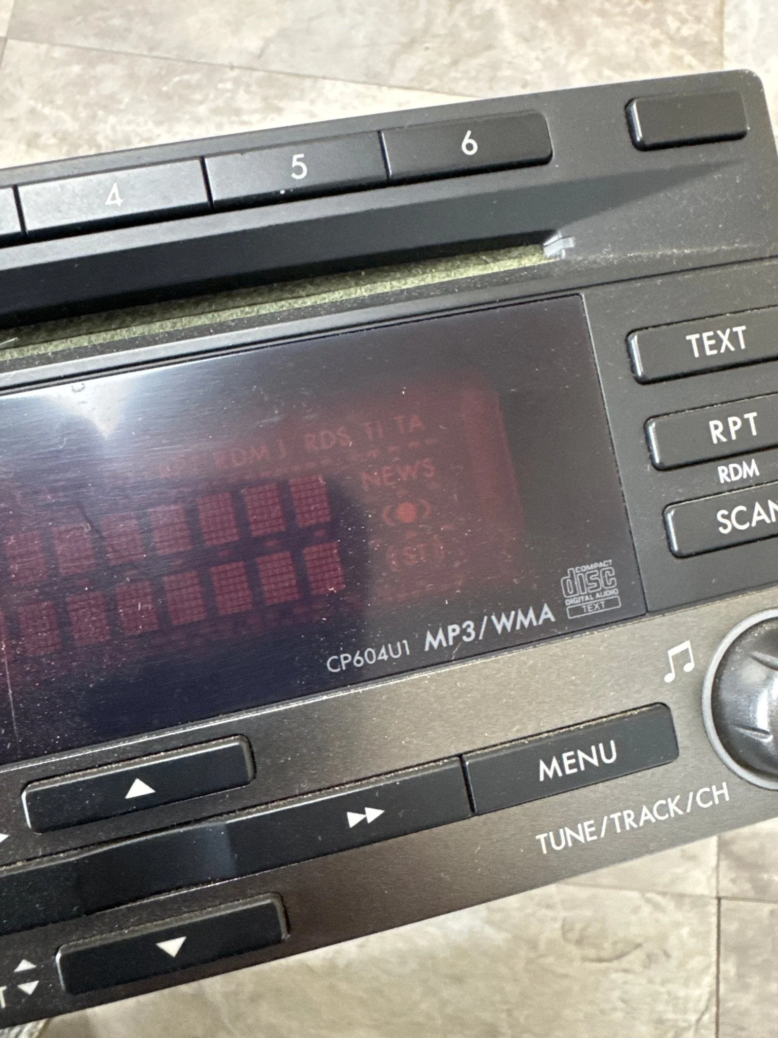 2008-2011 Subaru Impreza AM FM OEM Radio Mp3 CD XM Capability B5 - Image 4