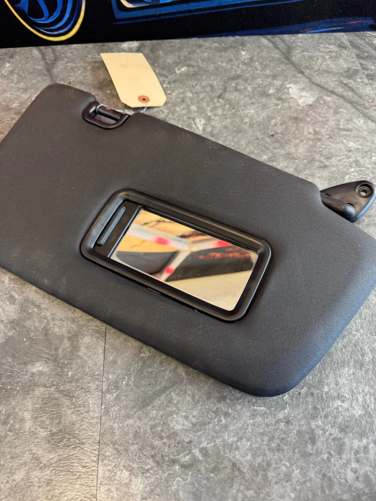 2008-2012 Subaru Impreza WRX STi OEM SUN Visor Shade Passenger SIDE RH LHD J2 - Image 2