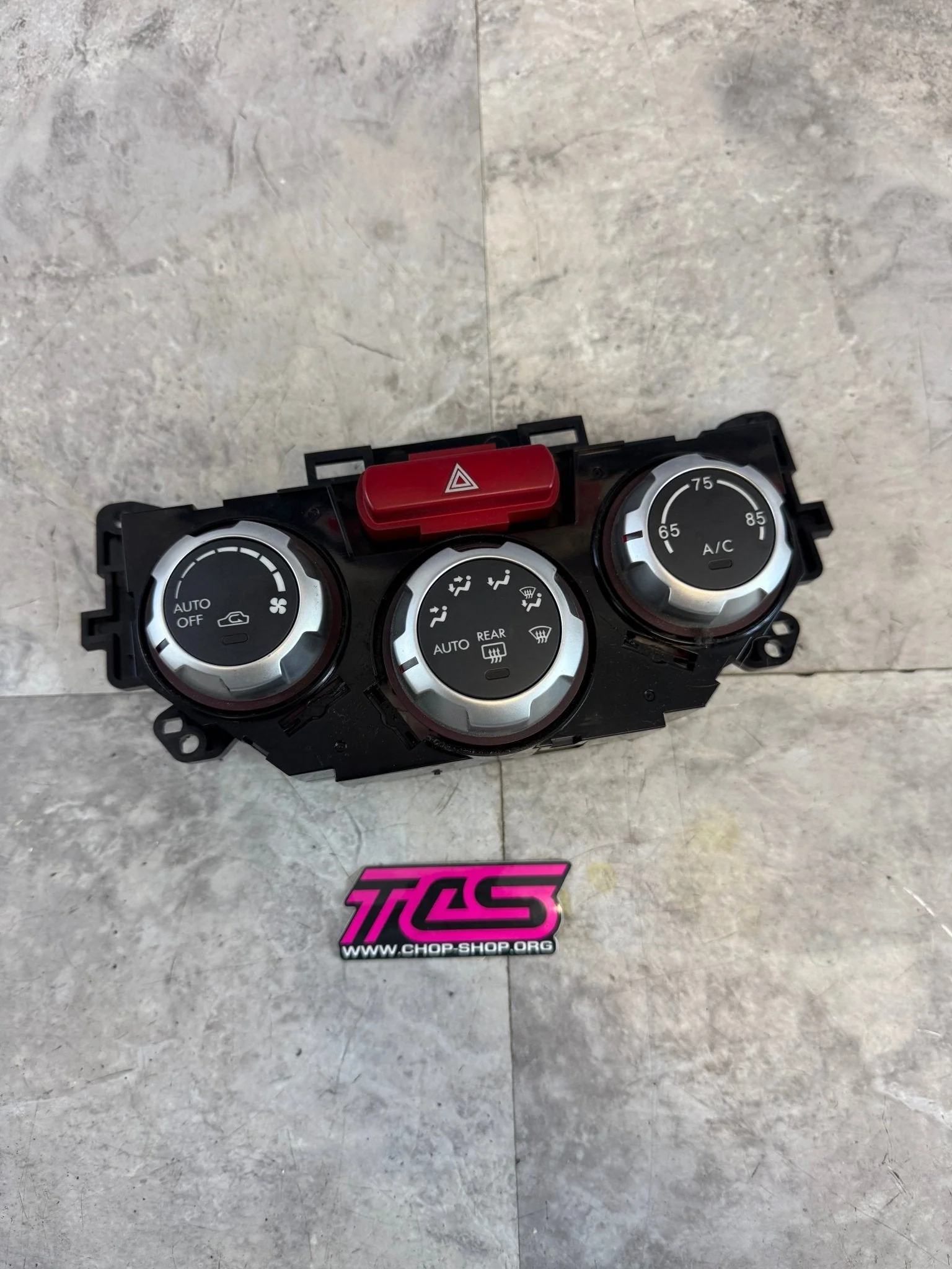 2008-2014 Subaru Impreza WRX HVAC Climate Control Switch Panel J2