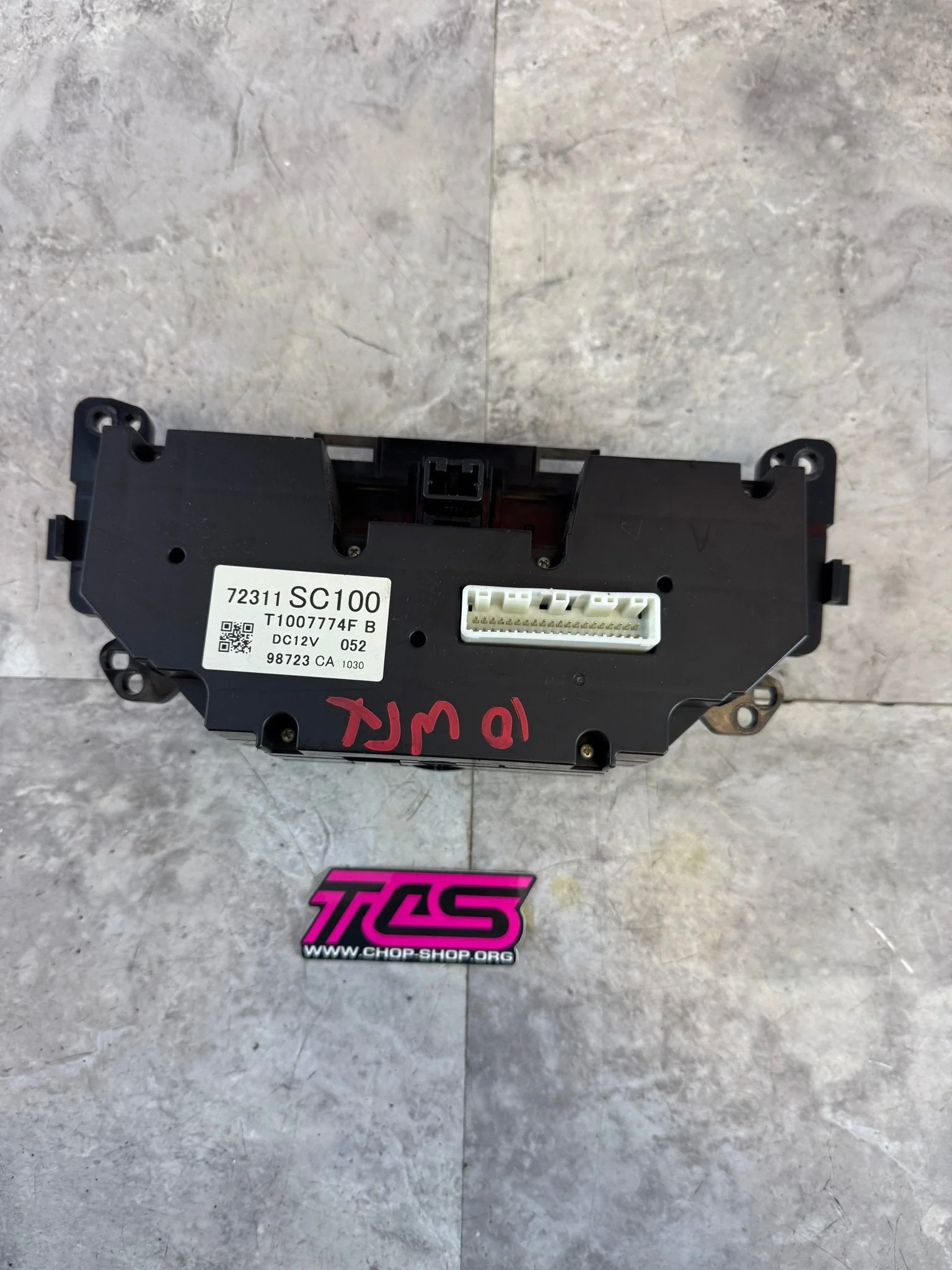 2008-2014 Subaru Impreza WRX HVAC Climate Control Switch Panel J2 - Image 4