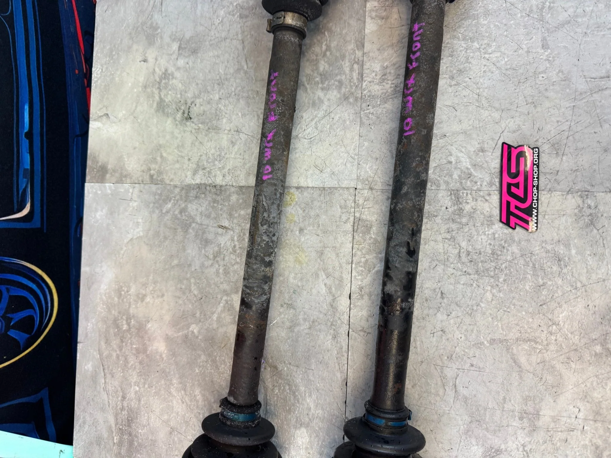 2008-2014 Subaru Impreza WRX OEM Front Axle Pair K4 - Image 3