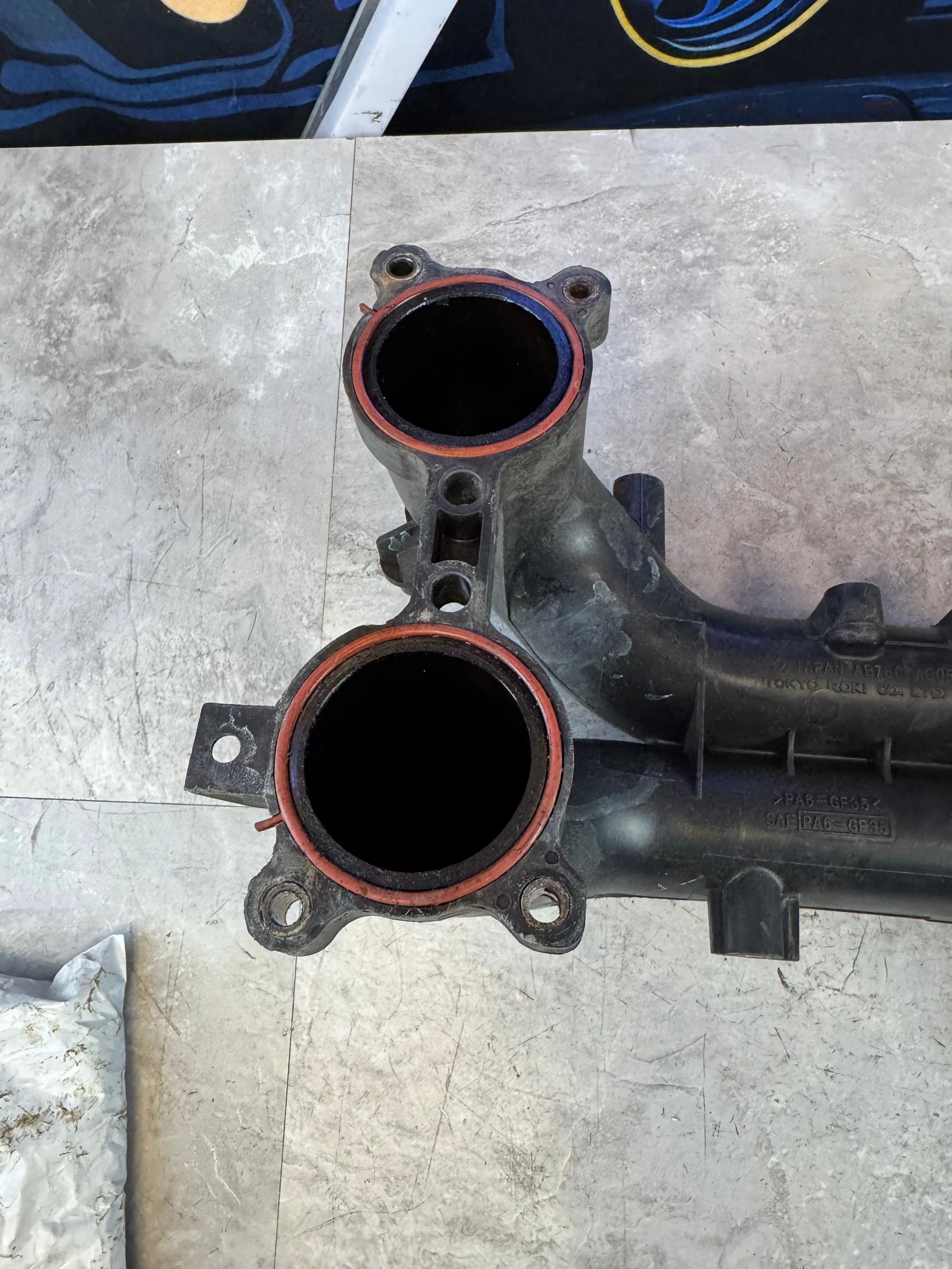2008-2014 Subaru Impreza WRX OEM Intake Manifold With Hardware E5 - Image 12