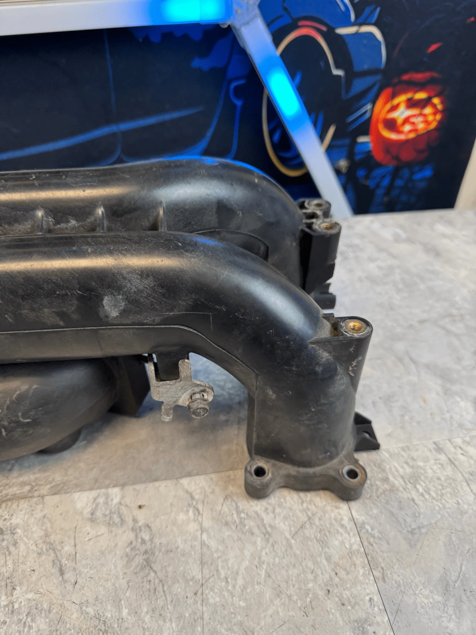 2008-2014 Subaru Impreza WRX OEM Intake Manifold With Hardware E5 - Image 4