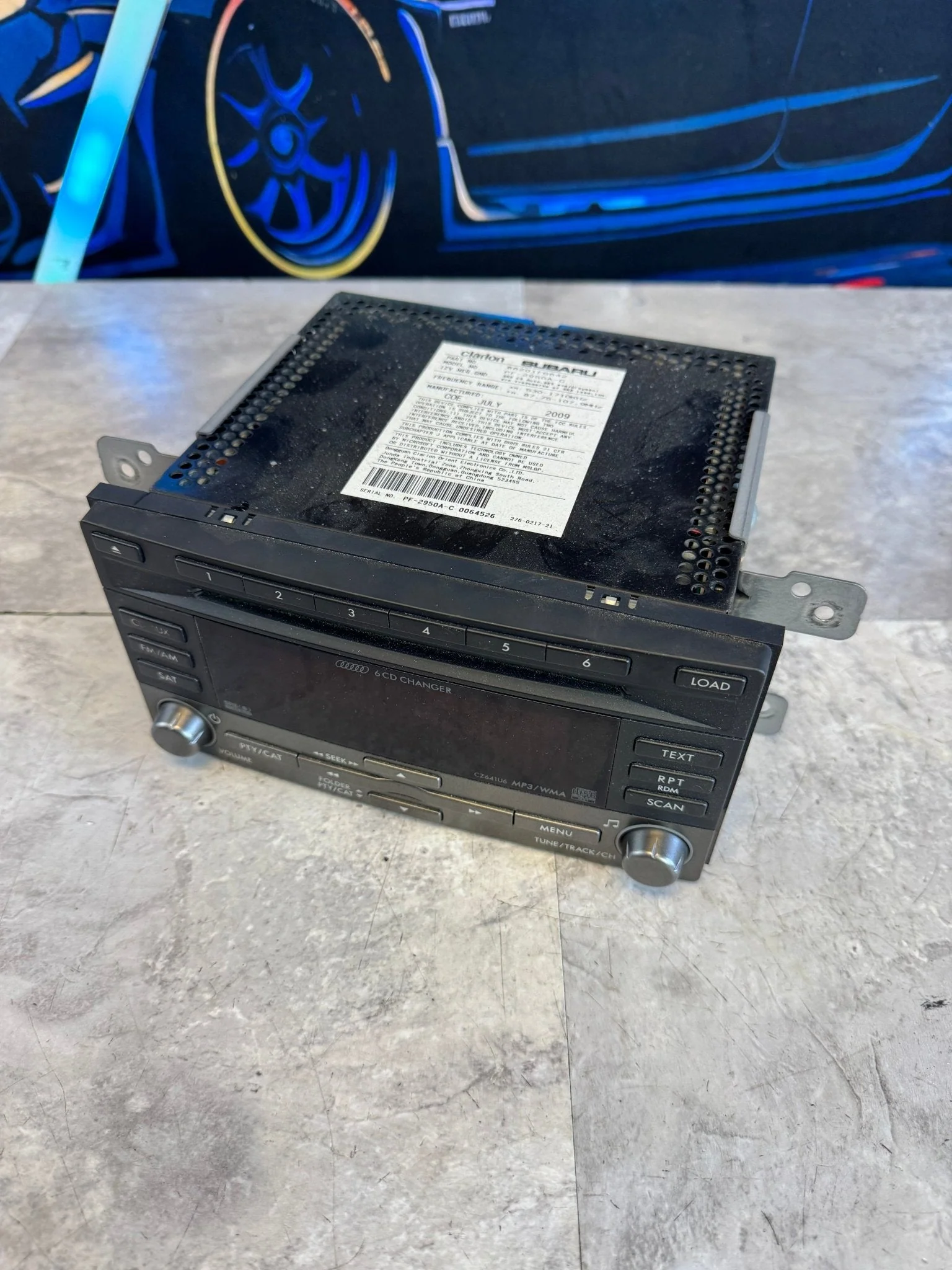 2008-2014 Subaru Impreza WRX STi AM FM OEM Radio Mp3 CD XM Capability B5
