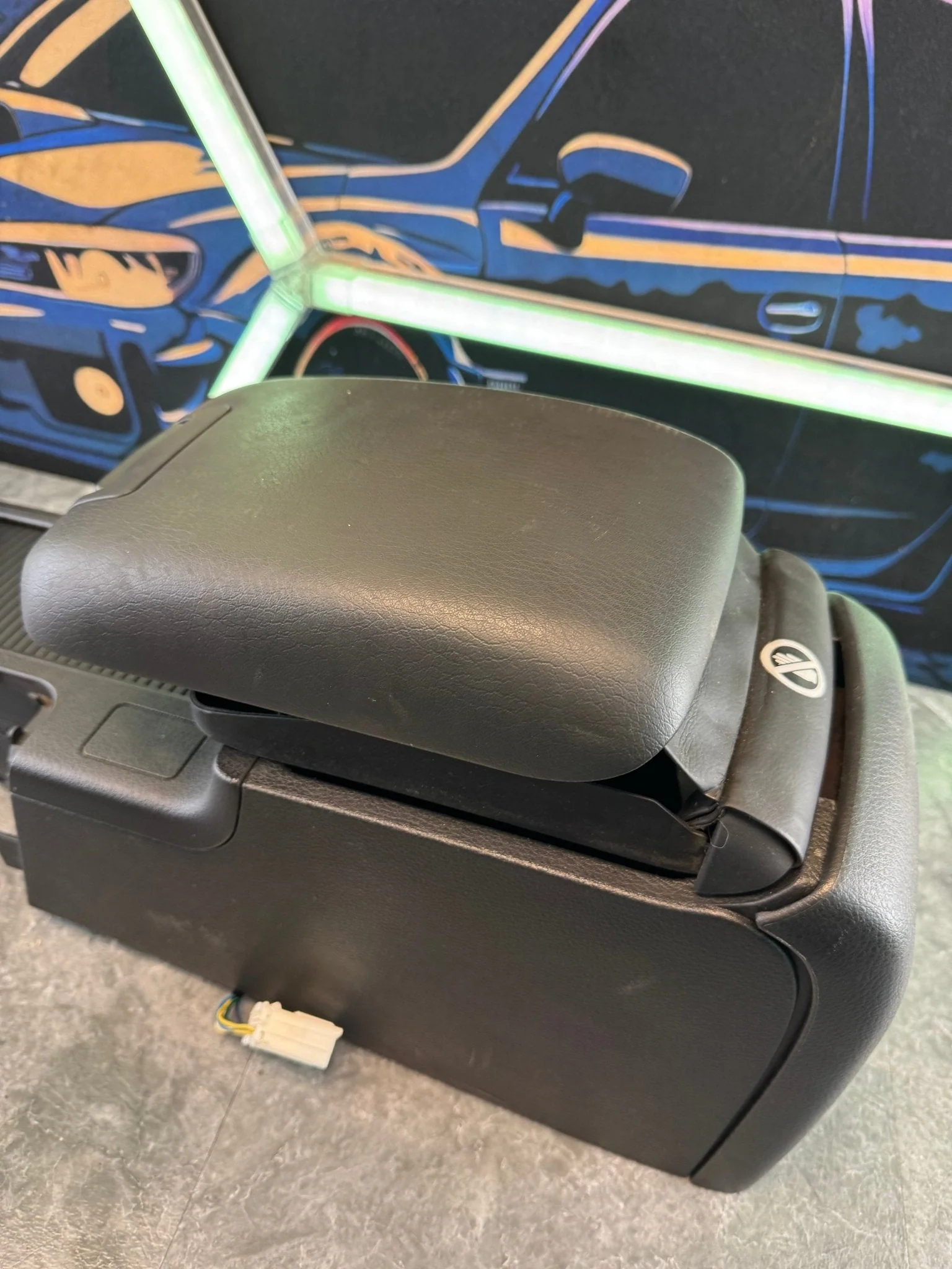 2008-2014 Subaru Impreza WRX STI Center Console Armrest Cup Holder F1 - Image 10