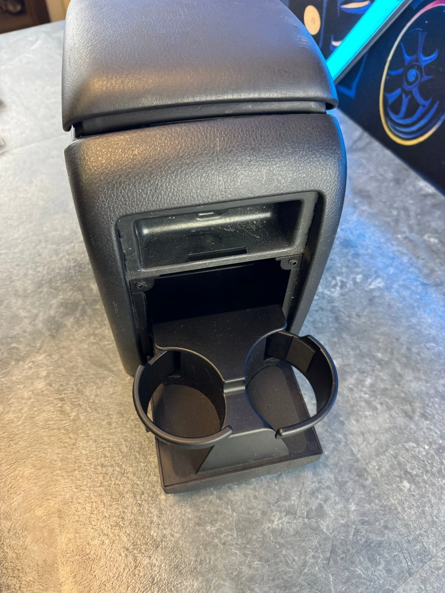 2008-2014 Subaru Impreza WRX STI Center Console Armrest Cup Holder F1 - Image 11