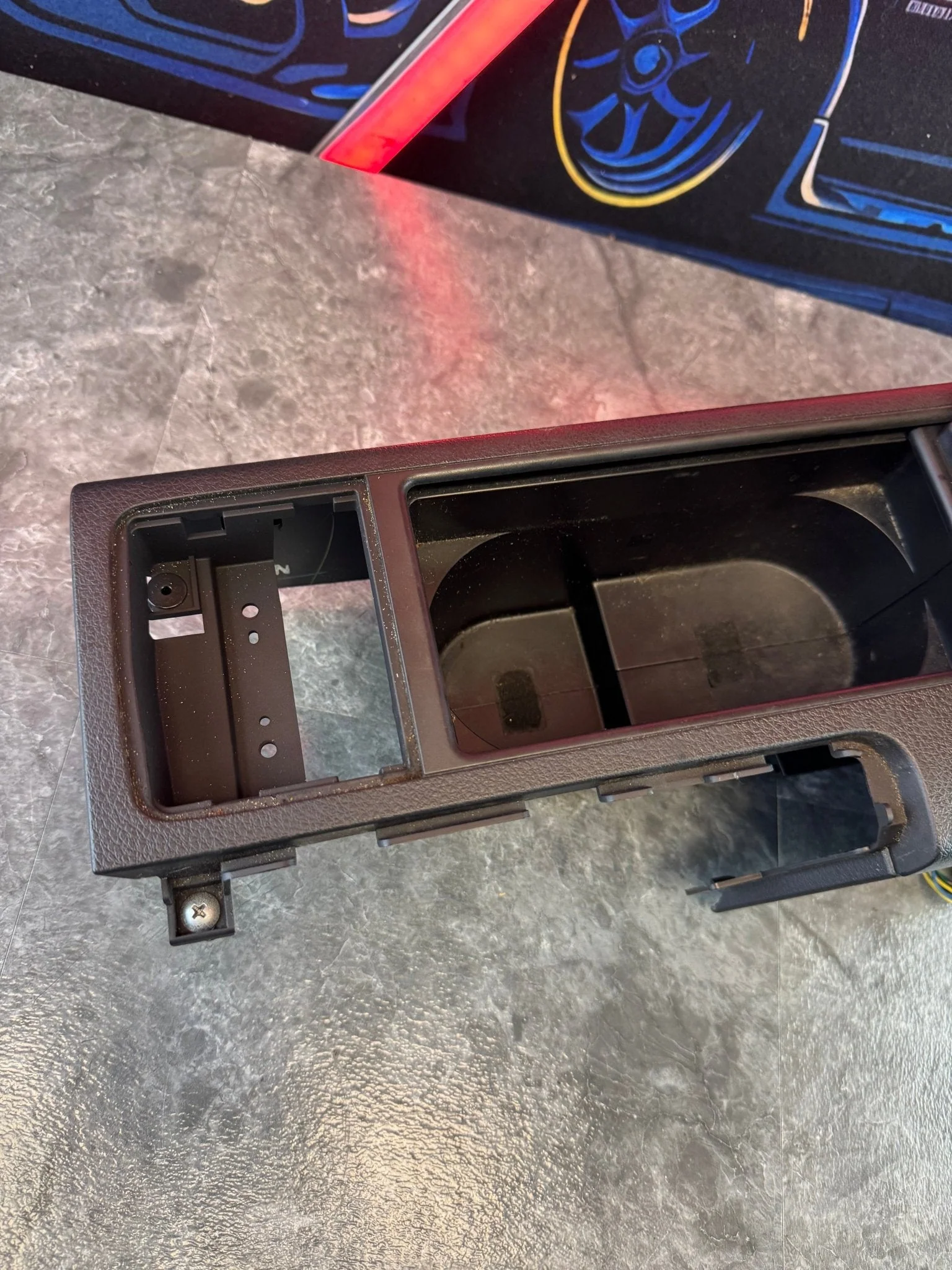 2008-2014 Subaru Impreza WRX STI Center Console Armrest Cup Holder F1 - Image 2