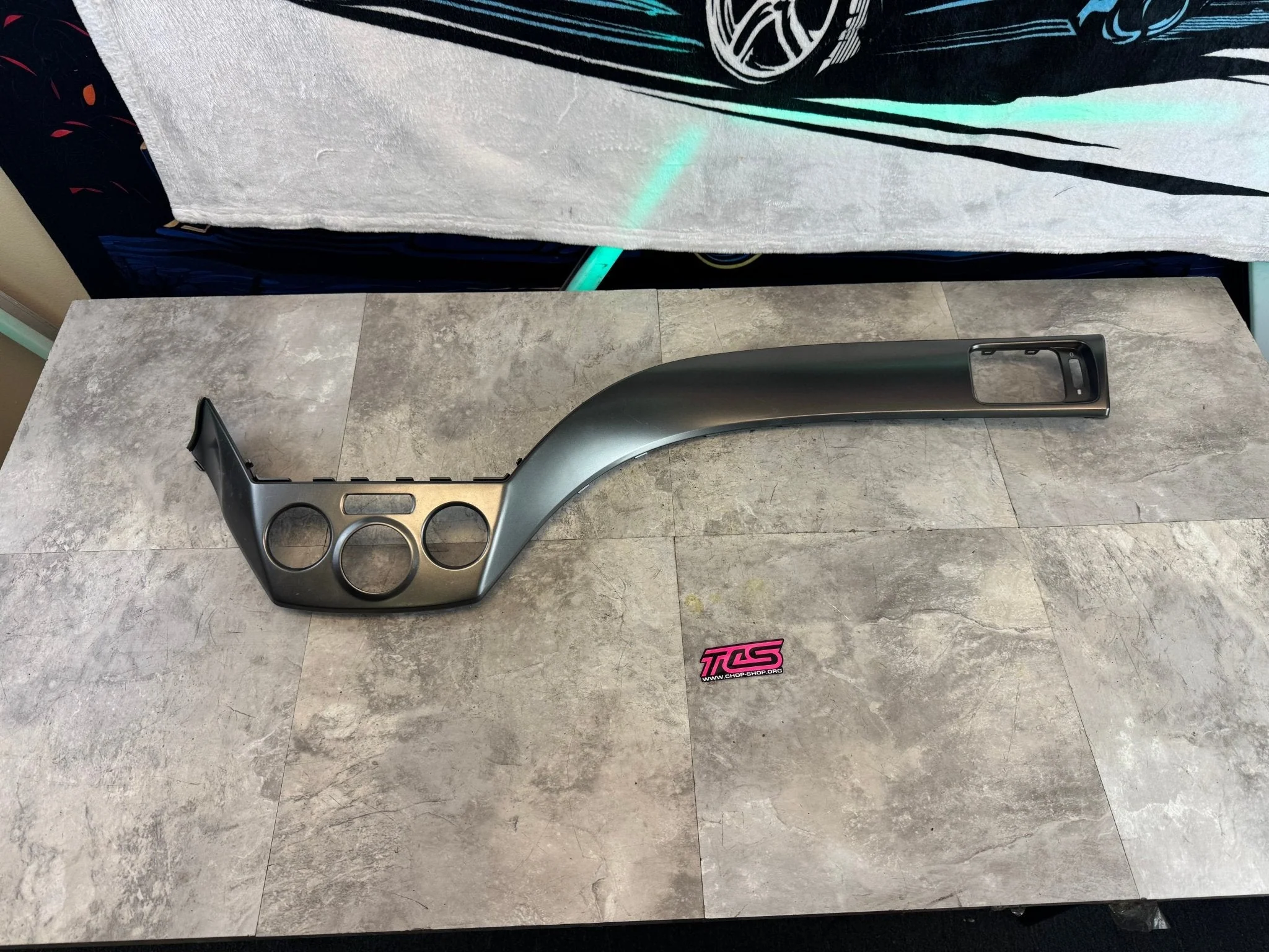 2008-2014 Subaru Impreza WRX STi Dash Climate Control HVAC Trim Cover E4