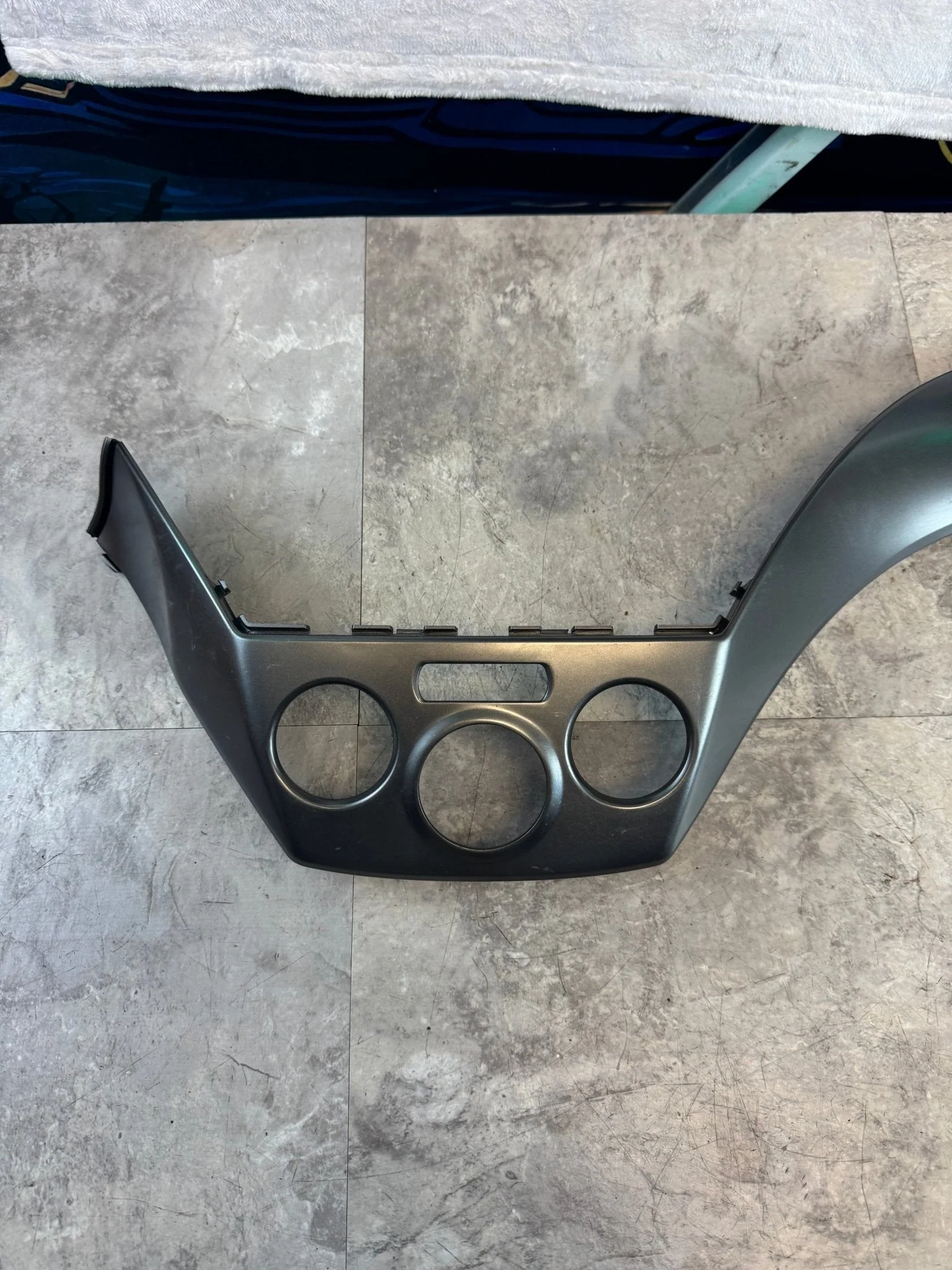 2008-2014 Subaru Impreza WRX STi Dash Climate Control HVAC Trim Cover E4 - Image 2