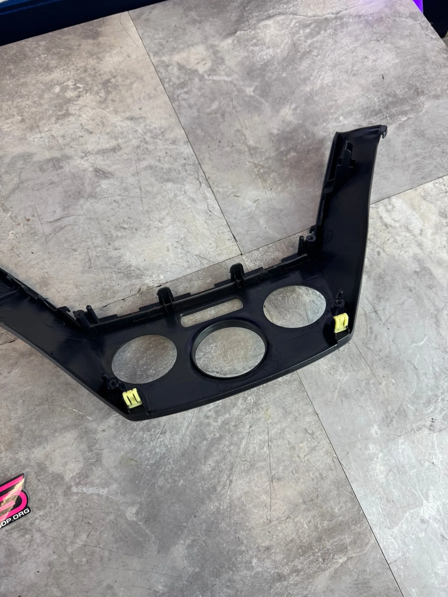 2008-2014 Subaru Impreza WRX STi Dash Climate Control HVAC Trim Cover E4 - Image 7