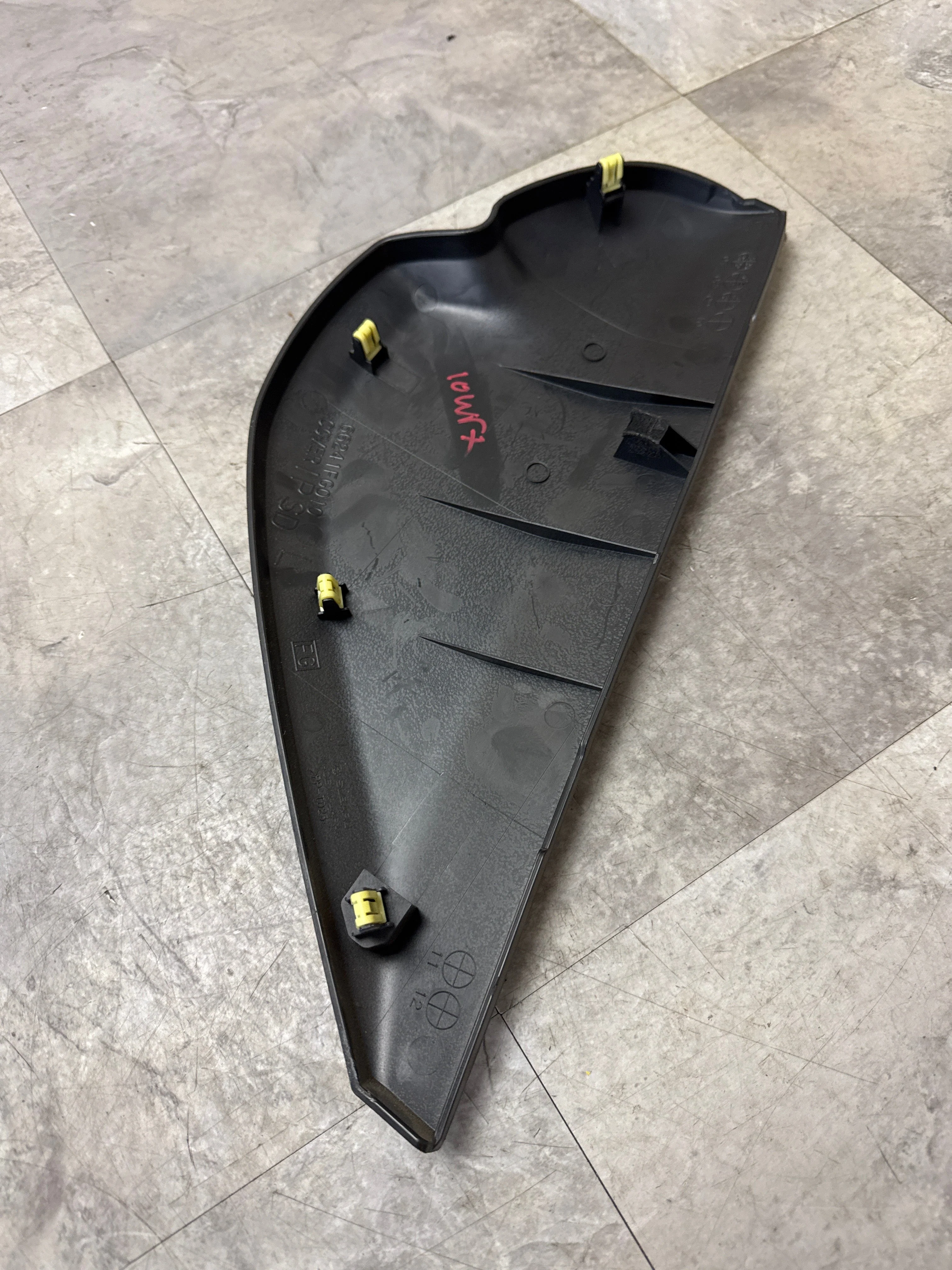 2008-2014 Subaru Impreza WRX STI Dash End Cap Trim Cover Left J4 - Image 2