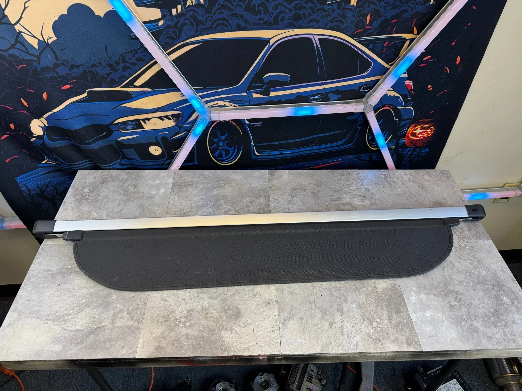 2008-2014 Subaru Impreza WRX STi Hatchback OEM Trunk Cargo Privacy Cover Roll Up