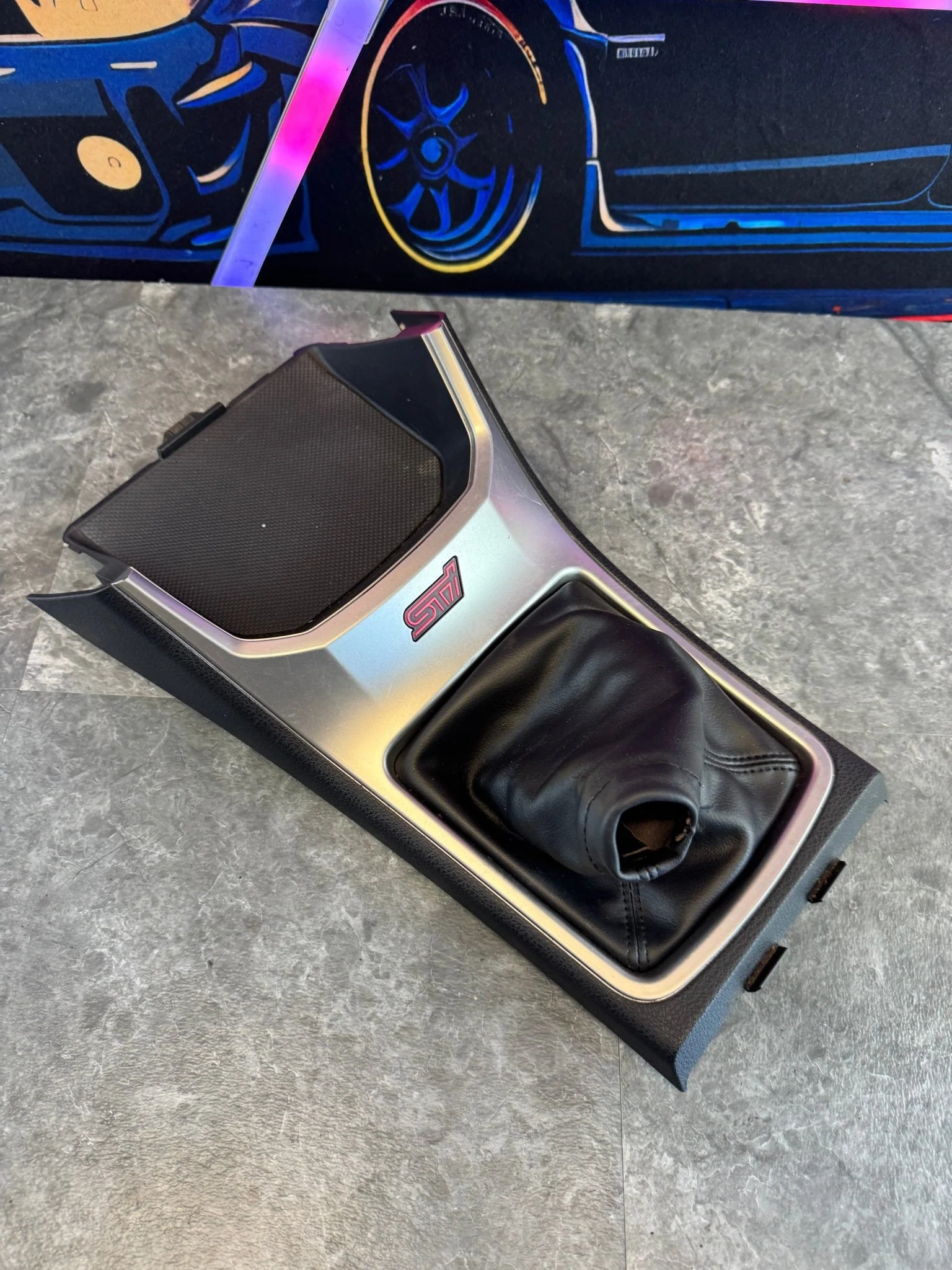 2008-2014 Subaru Impreza WRX STi OEM Center Shifter Console M2 - Image 2