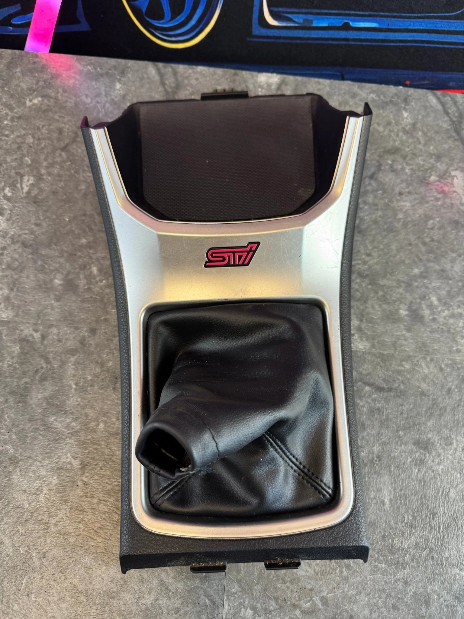 2008-2014 Subaru Impreza WRX STi OEM Center Shifter Console M2 - Image 3