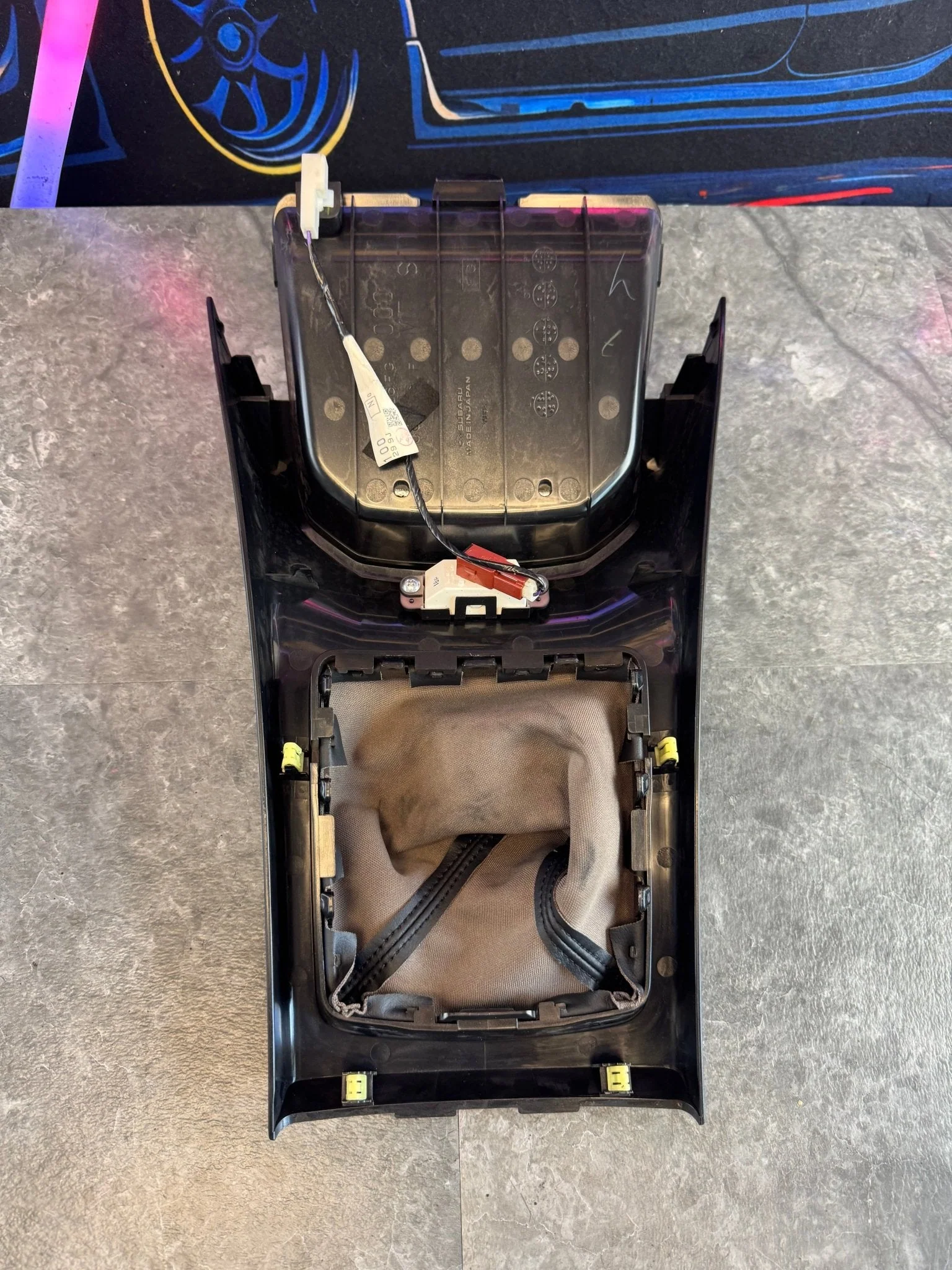 2008-2014 Subaru Impreza WRX STi OEM Center Shifter Console M2 - Image 4