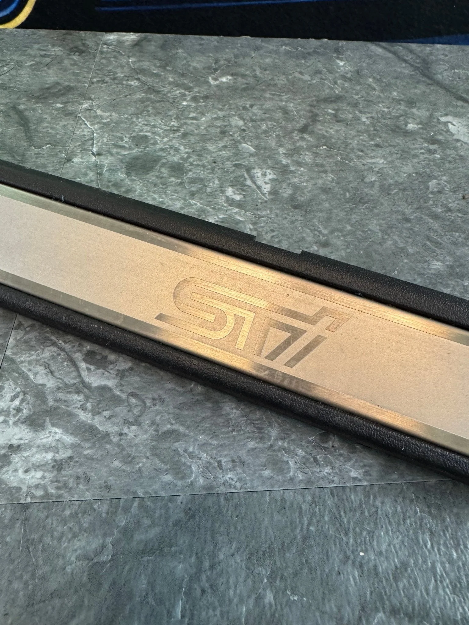 2008-2014 Subaru Impreza WRX STi OEM Door Sill Plate J3 - Image 2