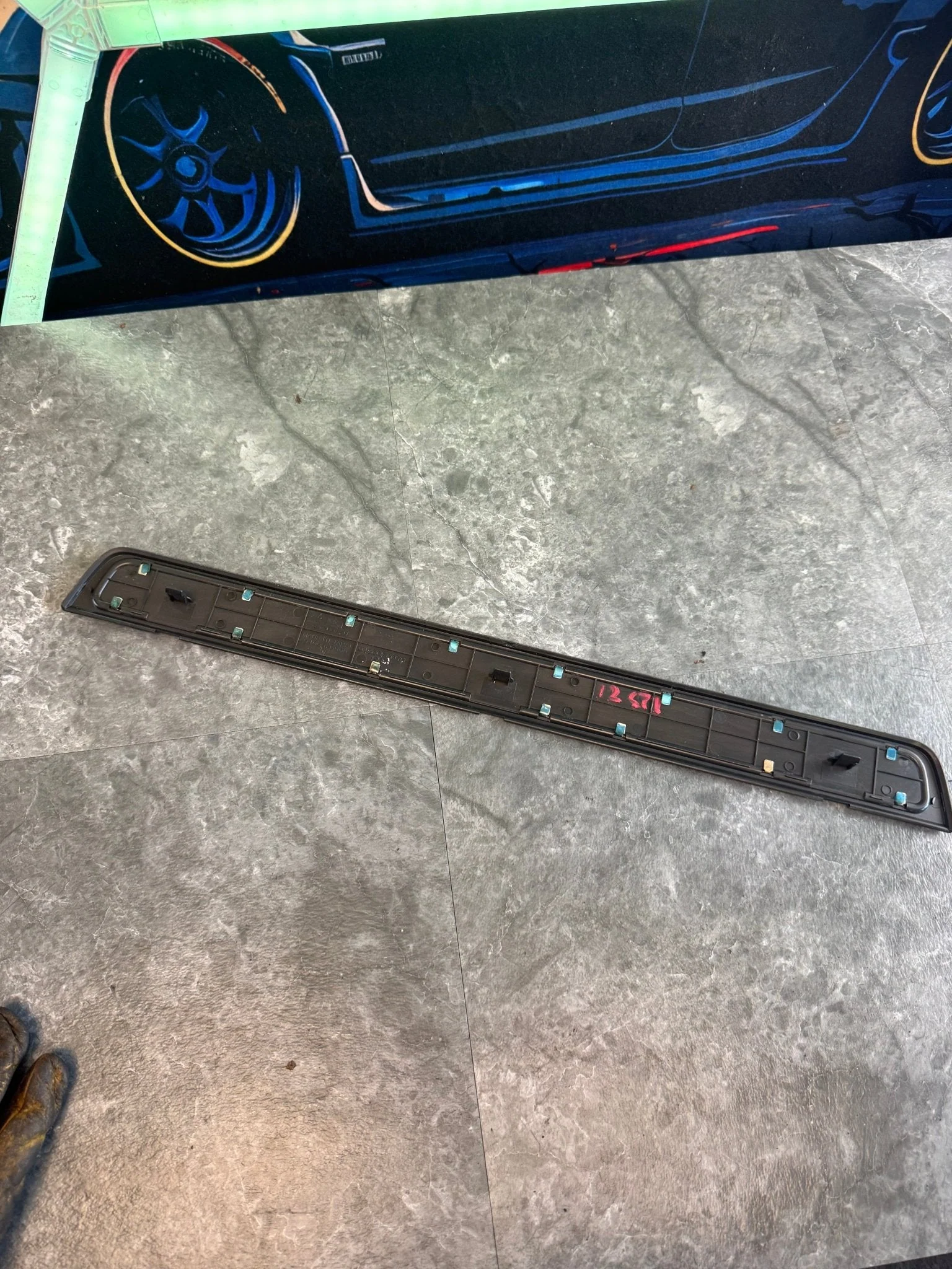 2008-2014 Subaru Impreza WRX STi OEM Door Sill Plate J3 - Image 5