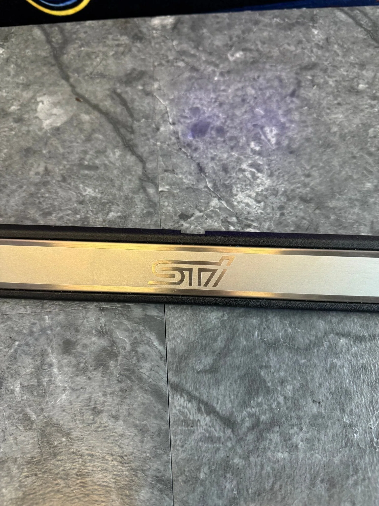 2008-2014 Subaru Impreza WRX STi OEM Door Sill Plate J3 - Image 2