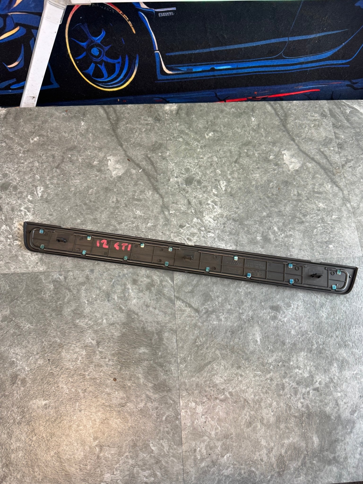 2008-2014 Subaru Impreza WRX STi OEM Door Sill Plate J3 - Image 4