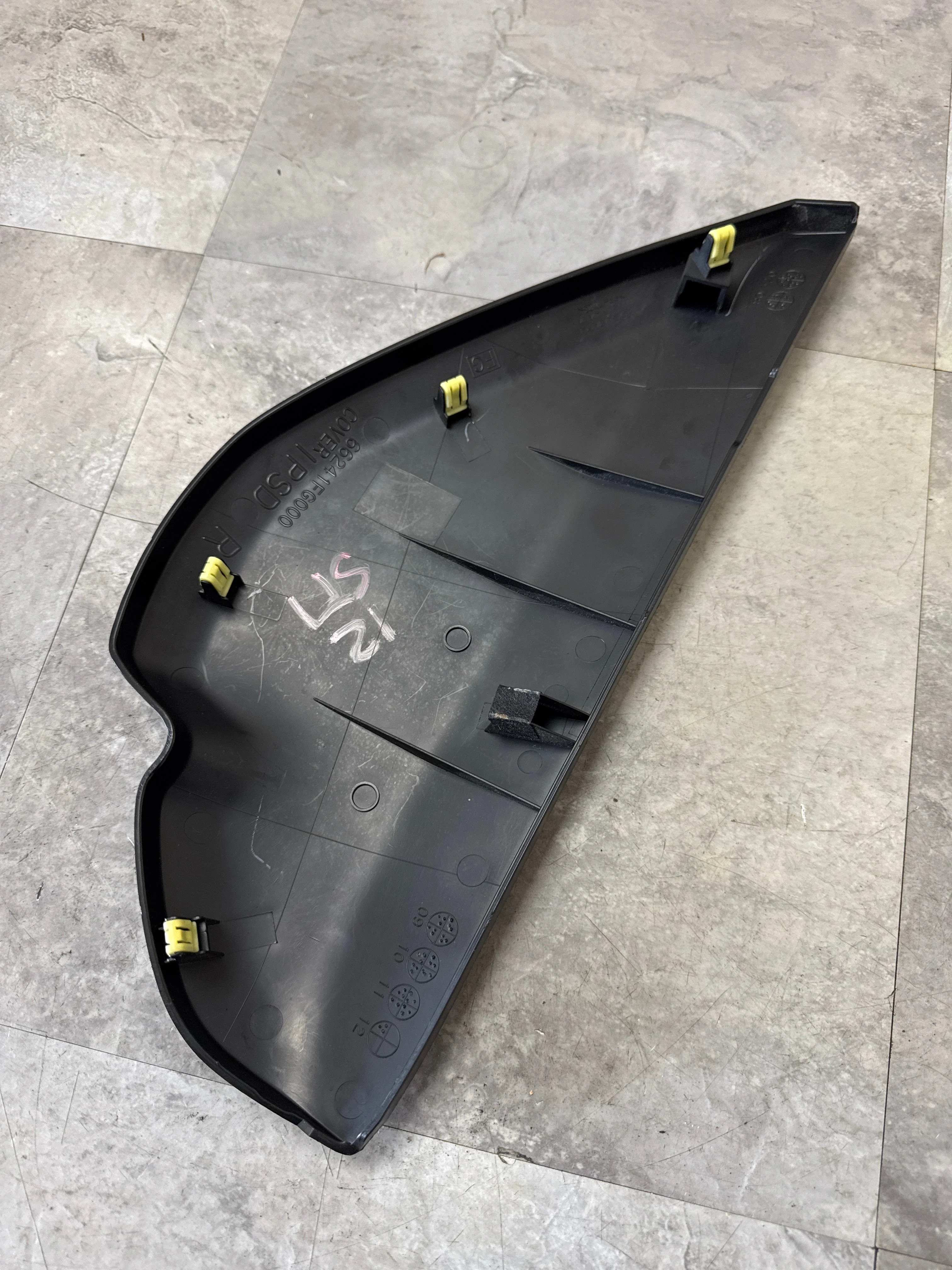 2008-2014 Subaru Impreza WRX STi Passenger Side Dash End Side Trim Panel Cover Cap Y2 - Image 2