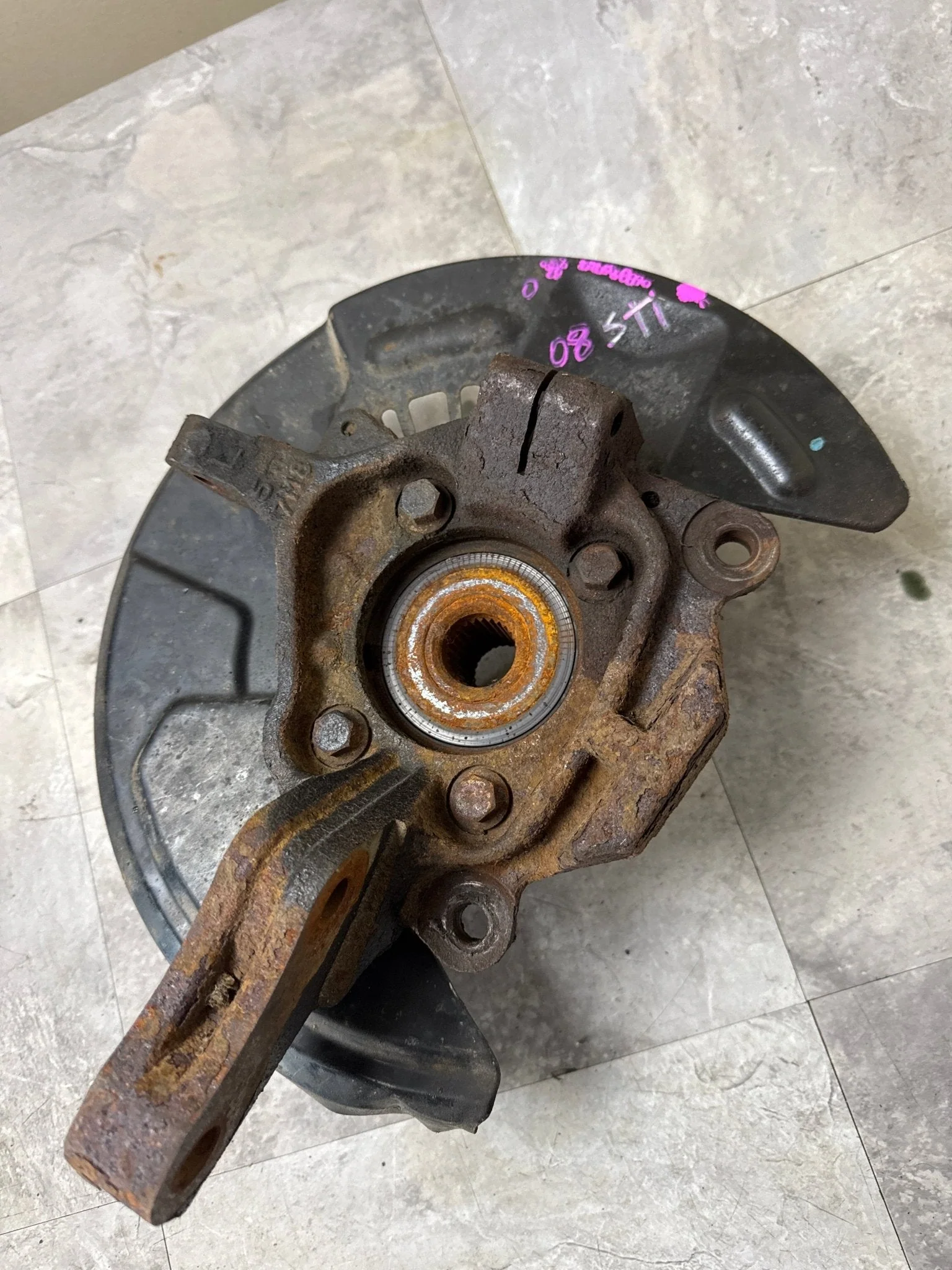 2008-2014 Subaru Impreza WRX STi Spindle Knuckle Hub Front Left Driver LH | | OE K4