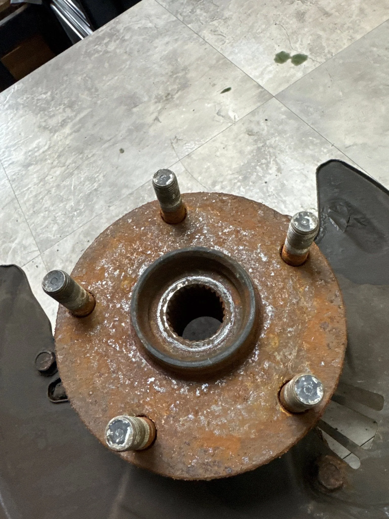 2008-2014 Subaru Impreza WRX STi Spindle Knuckle Hub Front Left Driver LH | | OE K4 - Image 5