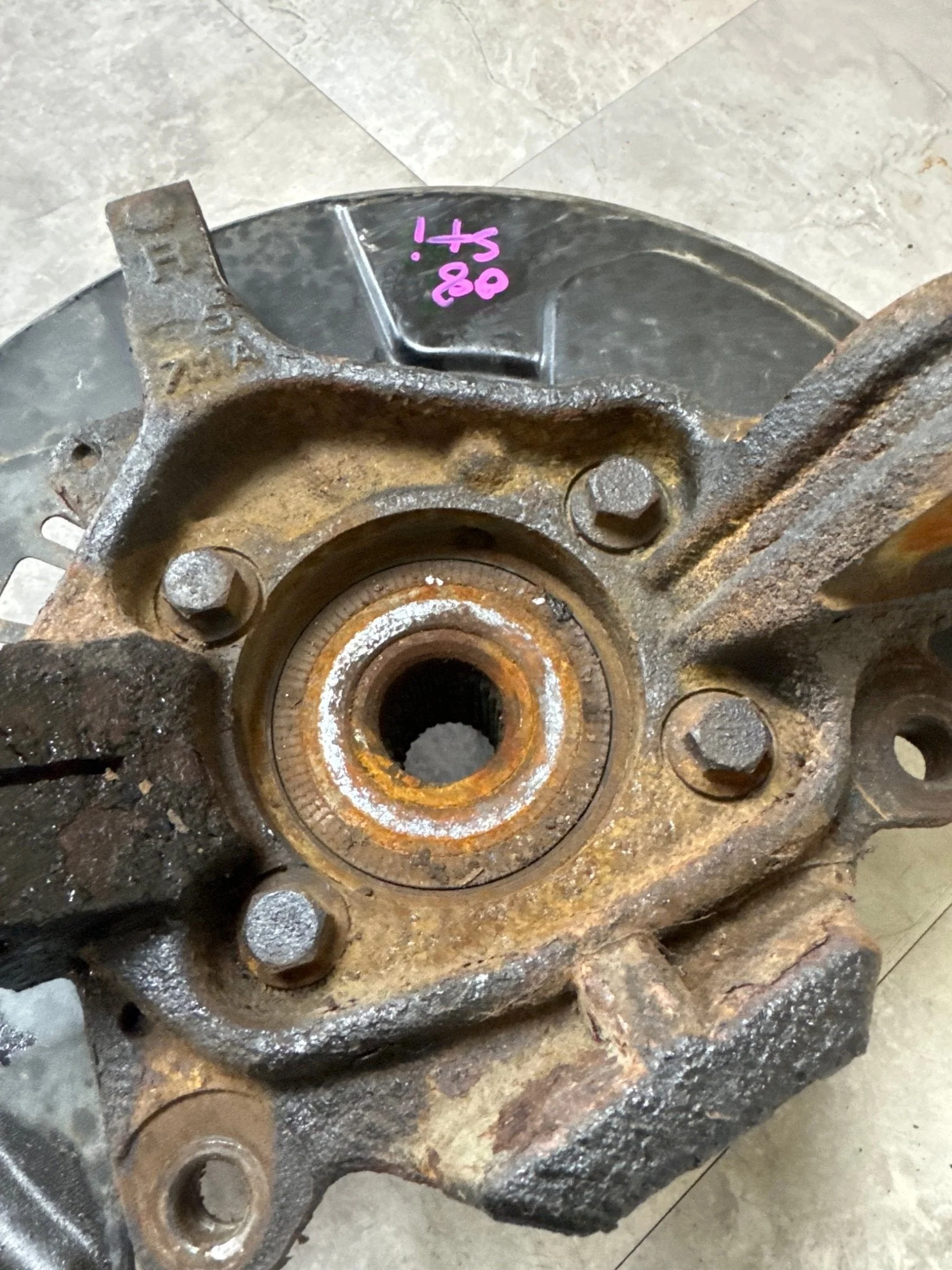 2008-2014 Subaru Impreza WRX STi Spindle Knuckle Hub Front Right Passenger RH | OE K4 - Image 2