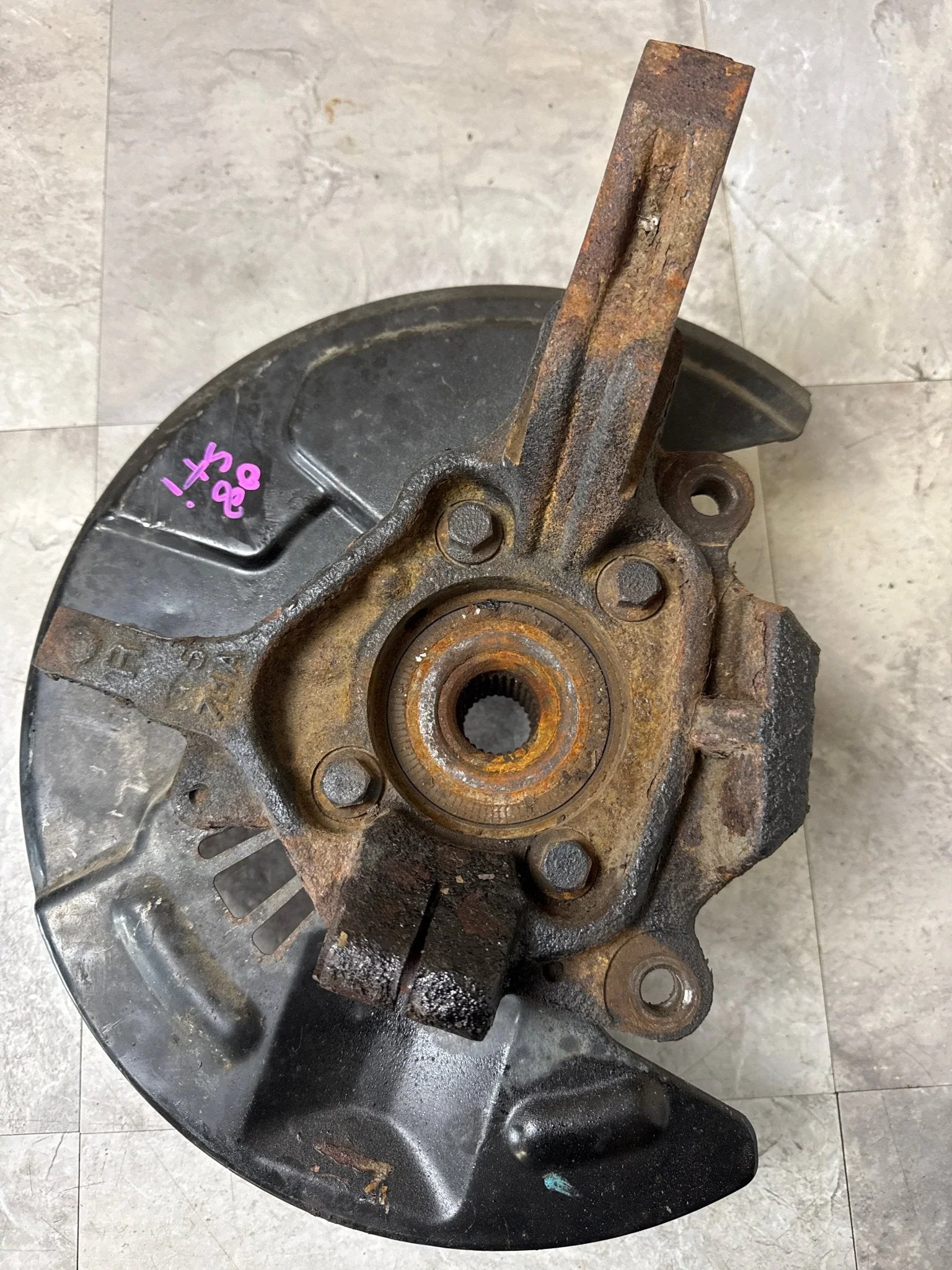2008-2014 Subaru Impreza WRX STi Spindle Knuckle Hub Front Right Passenger RH | OE K4 - Image 3
