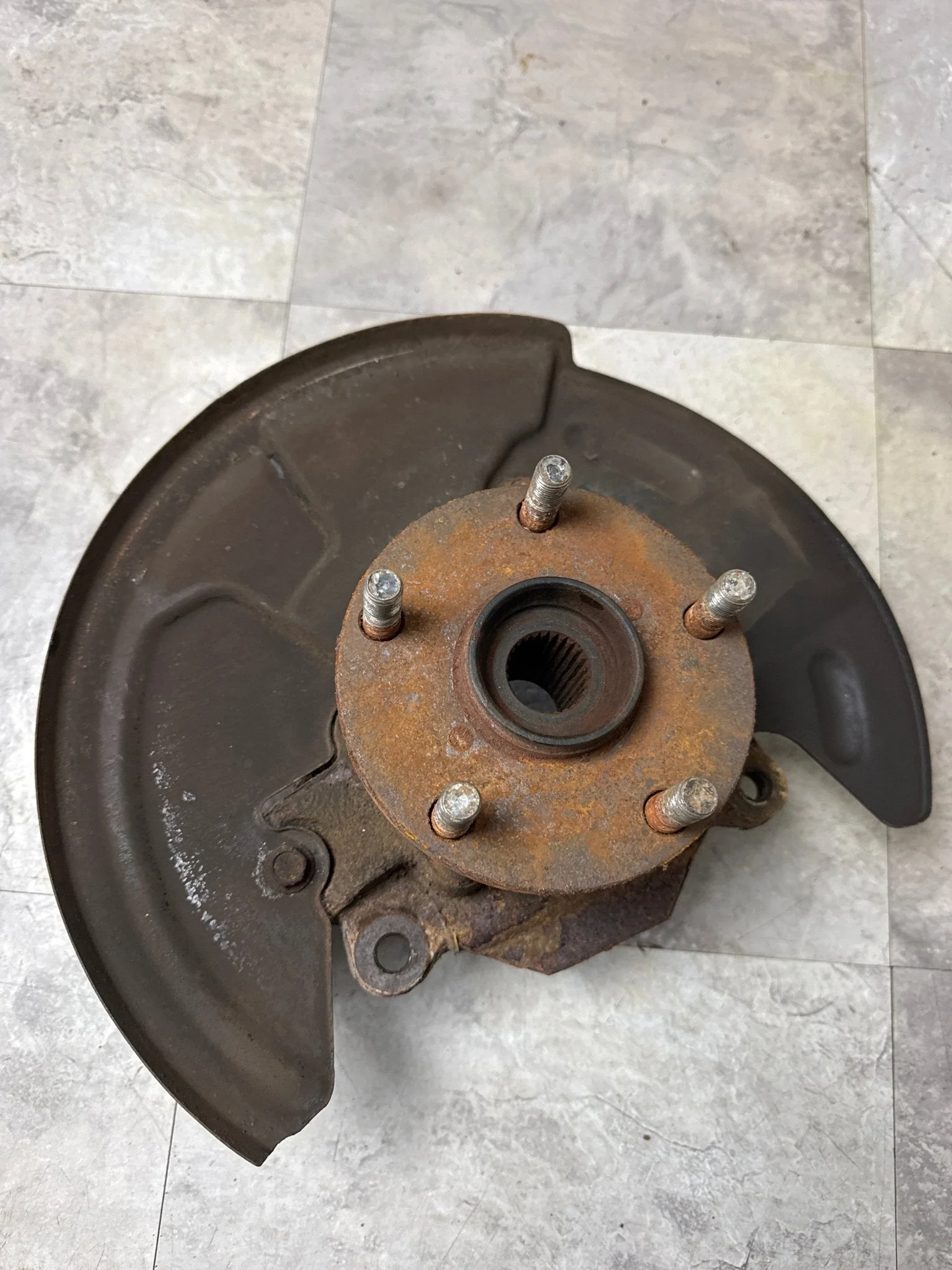 2008-2014 Subaru Impreza WRX STi Spindle Knuckle Hub Front Right Passenger RH | OE K4 - Image 4