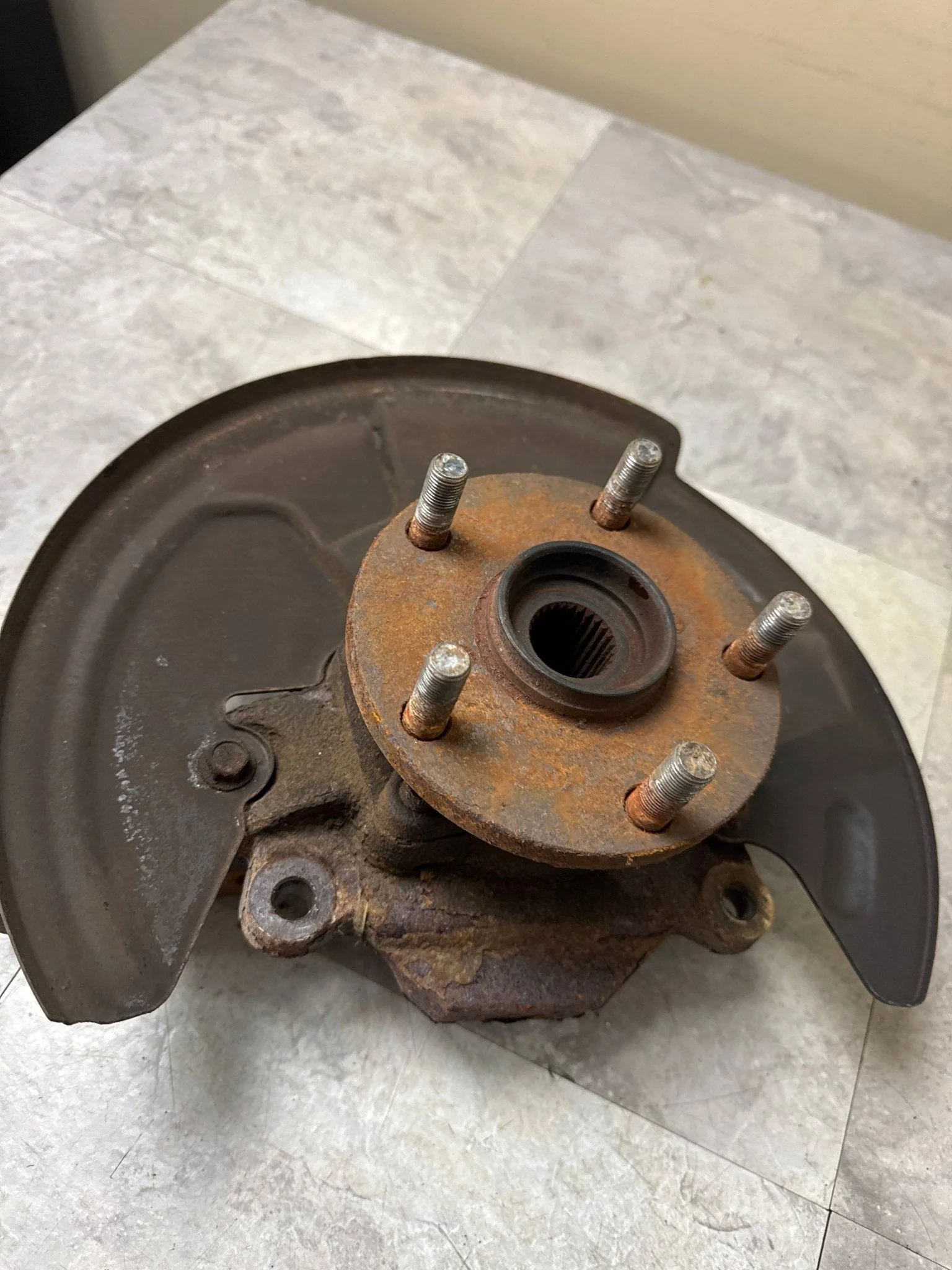 2008-2014 Subaru Impreza WRX STi Spindle Knuckle Hub Front Right Passenger RH | OE K4 - Image 5
